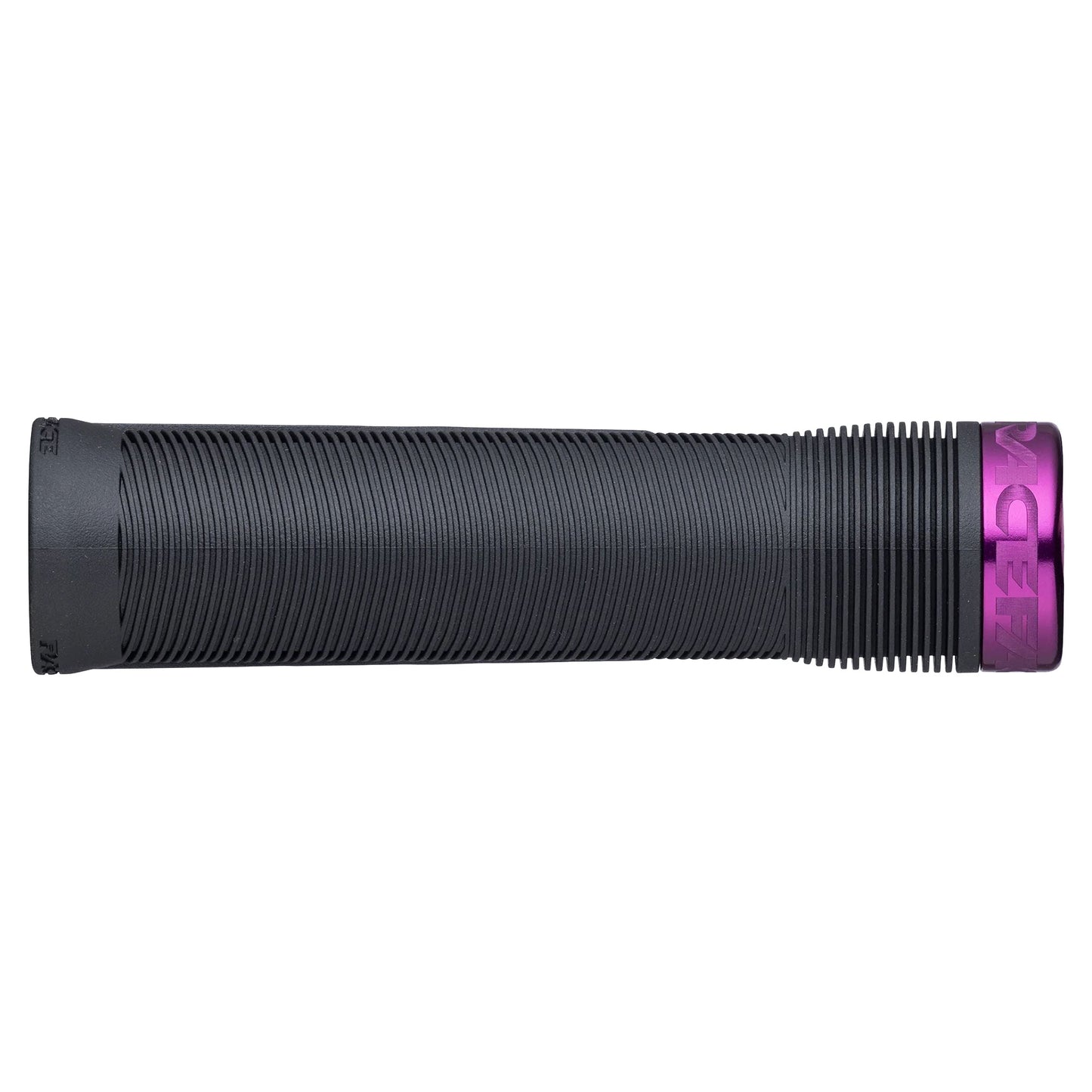 Race Face Chester Lock On Grips - Black With Purple Clamps - Single Lock On Grips - 31mm - Image 1