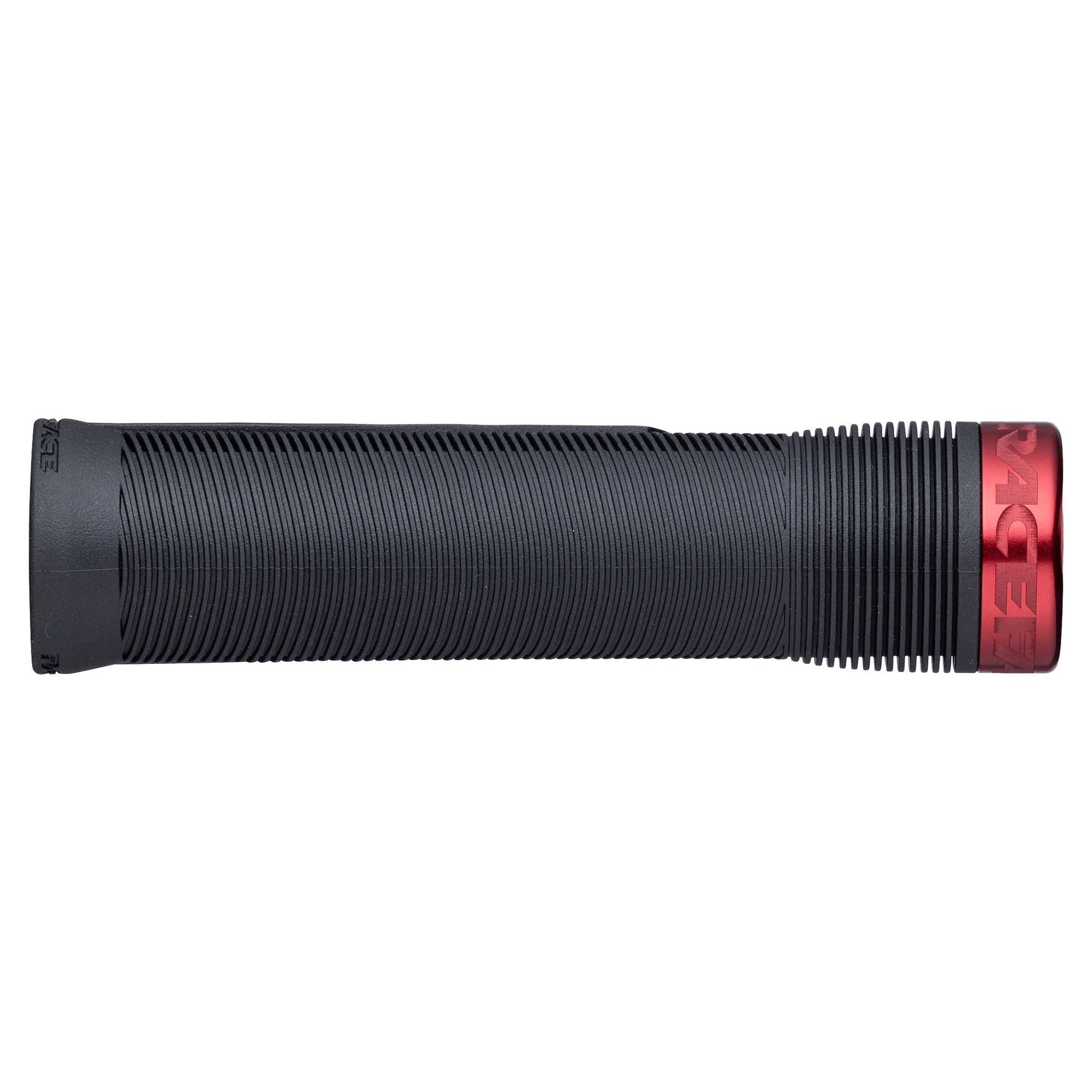 Race Face Chester Lock On Grips - Black With Red Clamps - Single Lock On Grips - 31mm - Image 1