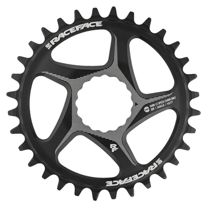 Race Face Cinch Chainring - Direct Mount - Race Face - Easton Cinch - 3mm - Round - 34T - 12 Speed - Alloy - Black - Image 1