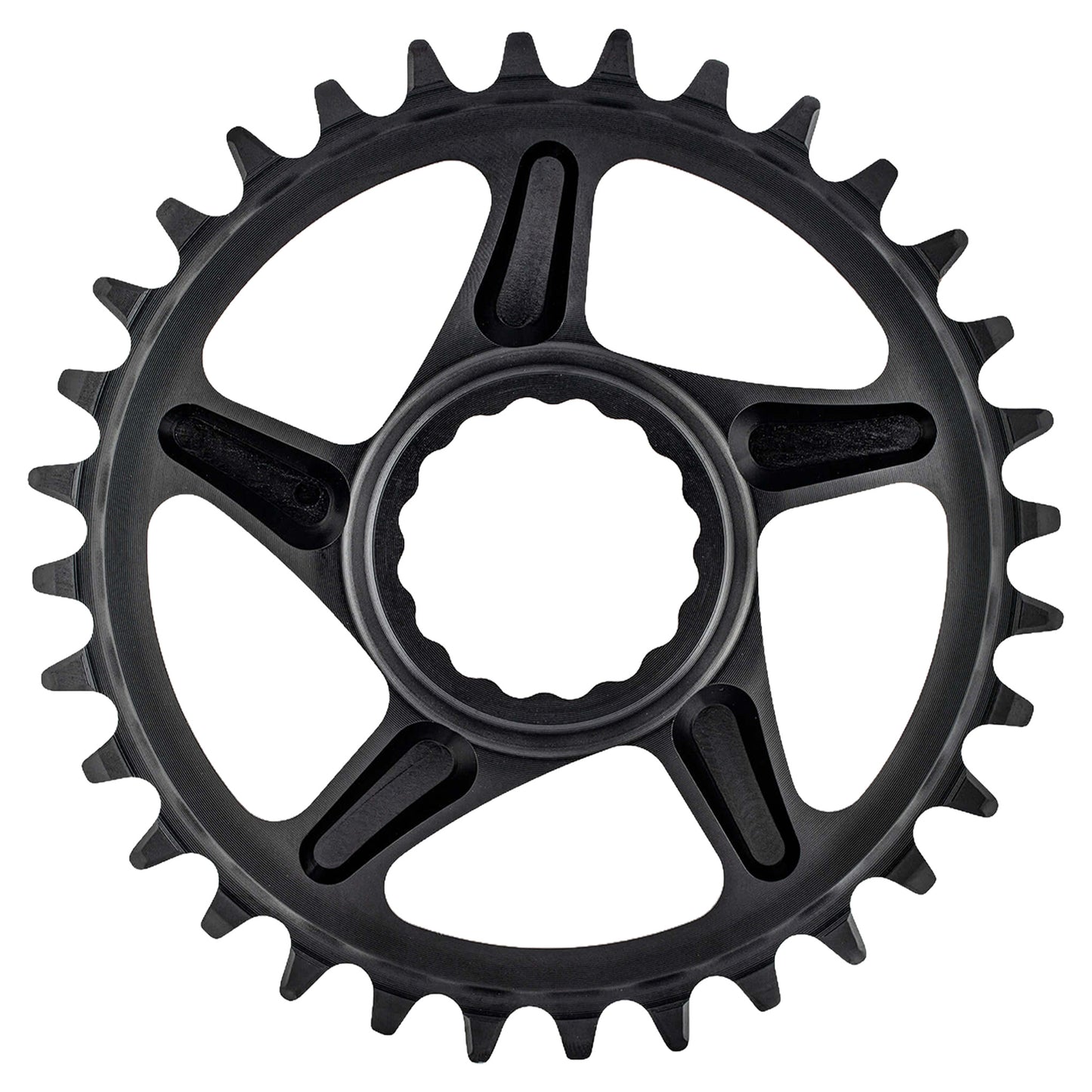 Race Face Cinch Chainring - Direct Mount - Race Face - Easton Cinch - 3mm - Round - 34T - 12 Speed - Alloy - Black - Image 2