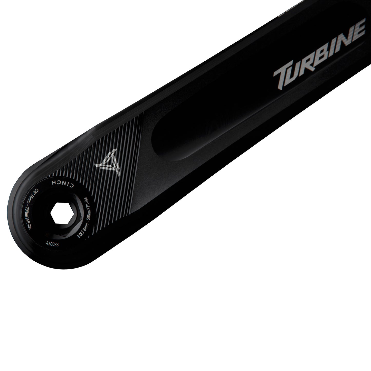 Race Face Turbine Crankset - 68-73mm and BB86-92 - 30mm - Raceface - Easton Cinch Direct Mount - 160mm - Black - Spindle Size - Image 3