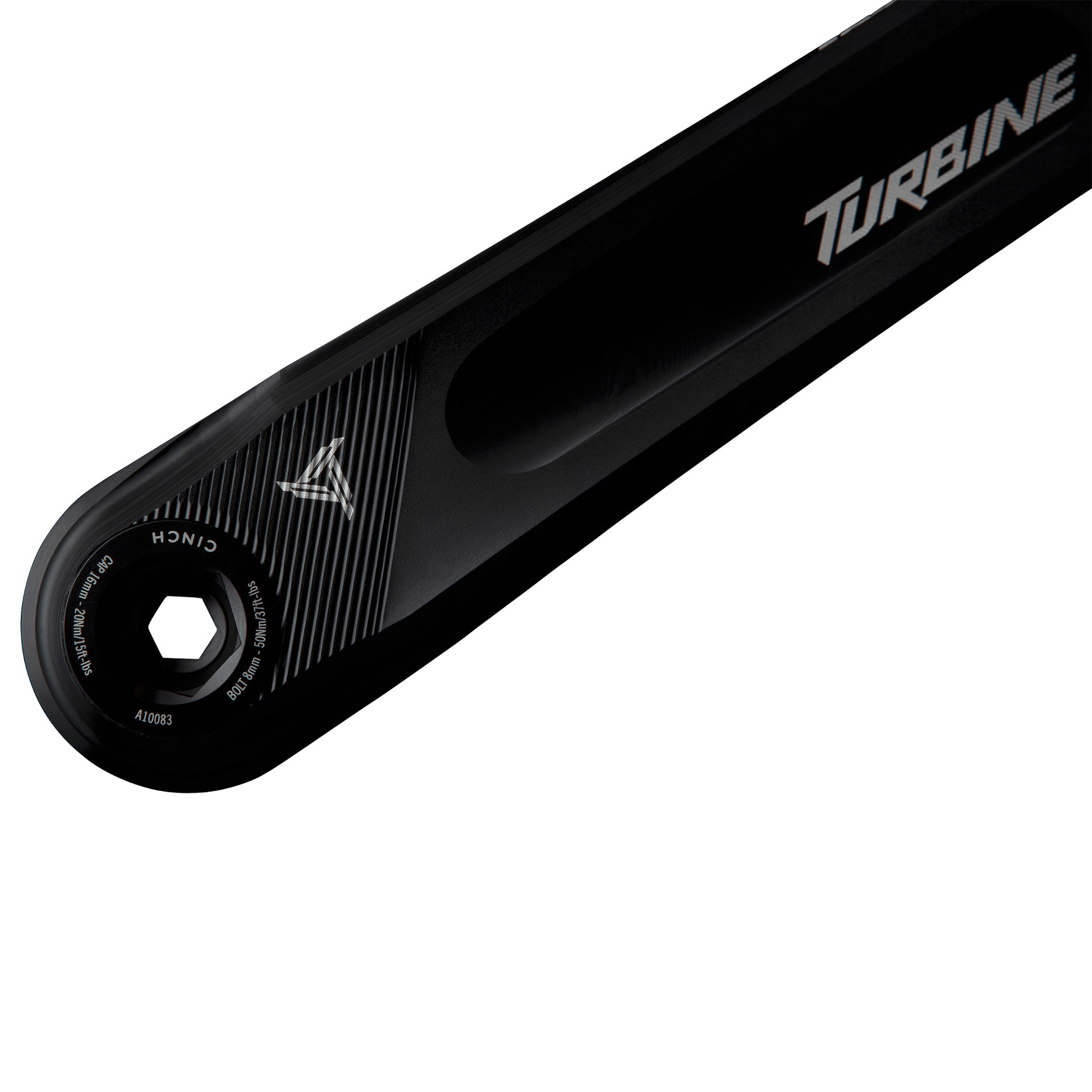 Race Face Turbine Crankset - 68-73mm and BB86-92 - 30mm - Raceface - Easton Cinch Direct Mount - 165mm - Black - Spindle Size - Image 3