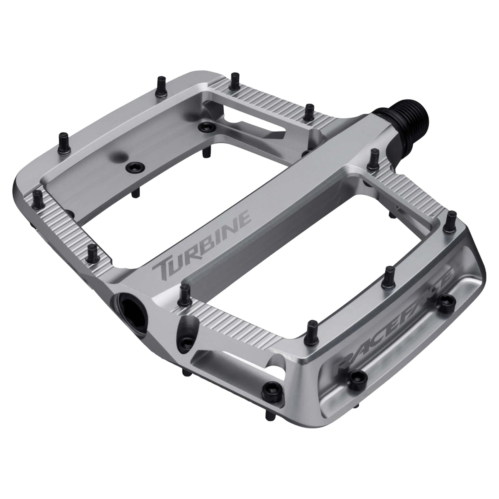 Race Face Turbine Pedals - Standard - Silver - Image 2