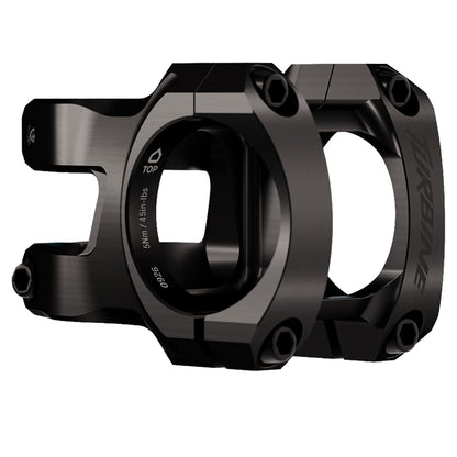 Race Face Turbine Stem - 1 1/8th Inch Steerer - 35mm - 40mm - 0 Degree - Black - Image 1
