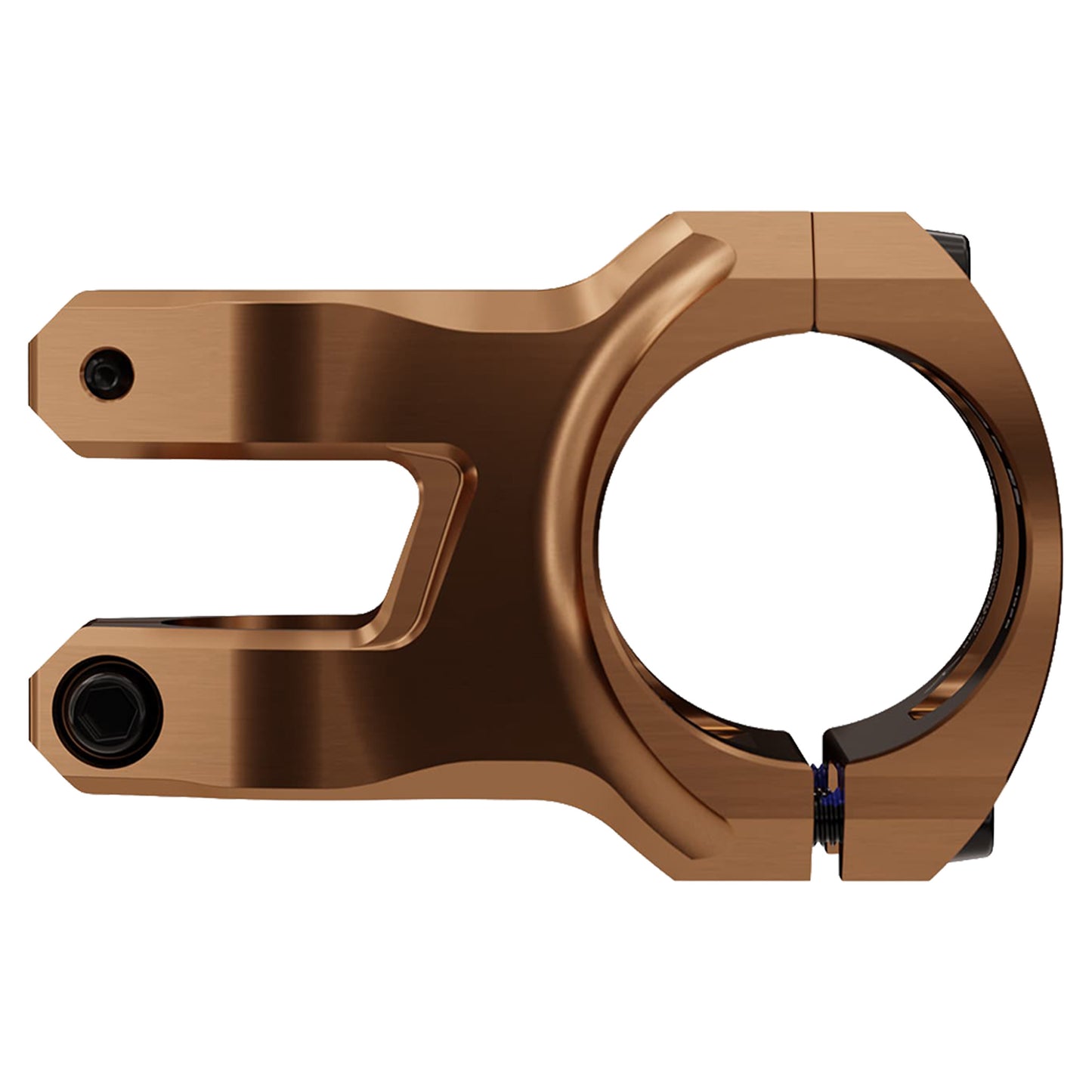 Race Face Turbine Stem - 1 1/8th Inch Steerer - 35mm - 40mm - 0 Degree - Gold - Image 2