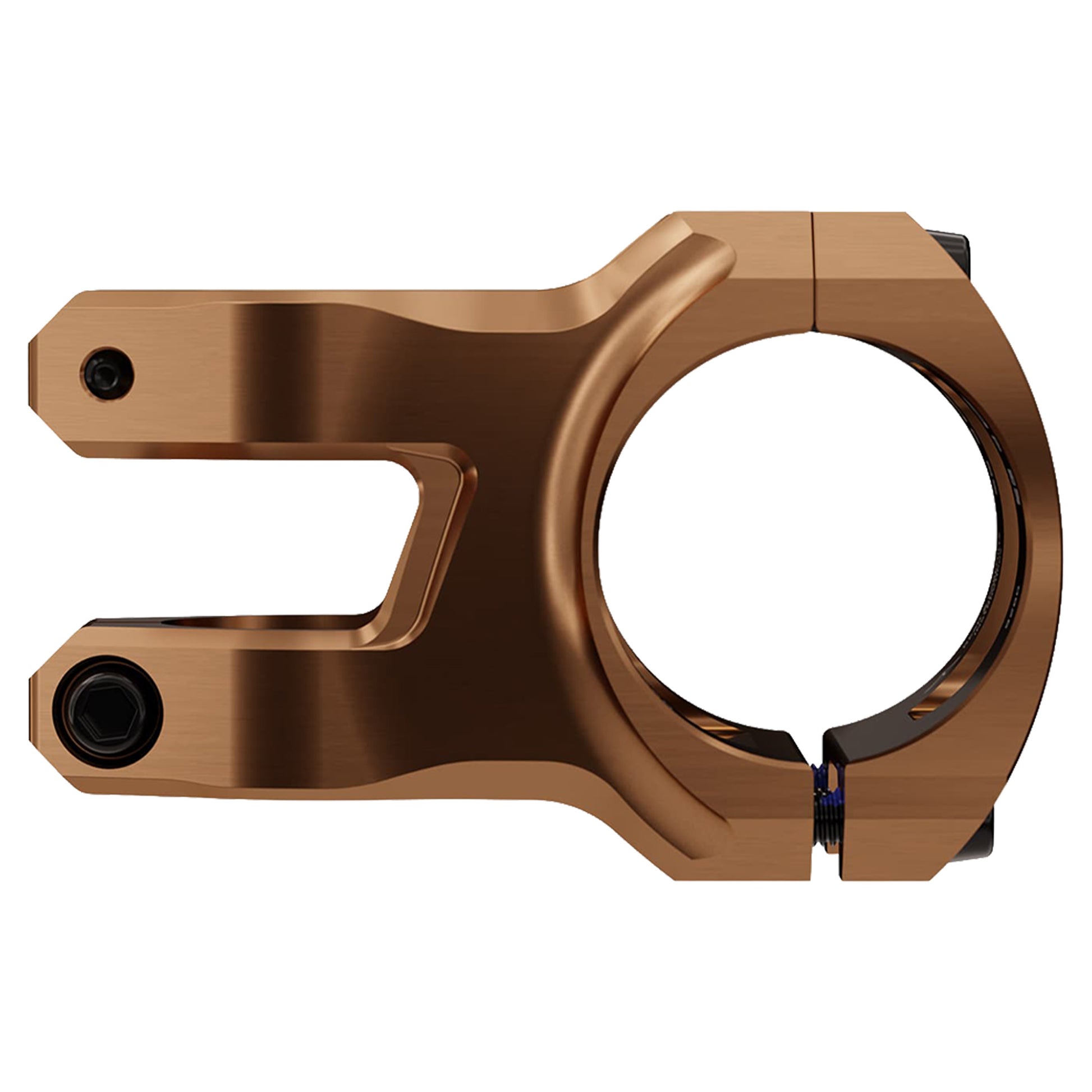 Race Face Turbine Stem - 1 1/8th Inch Steerer - 35mm - 40mm - 0 Degree - Gold - Image 2