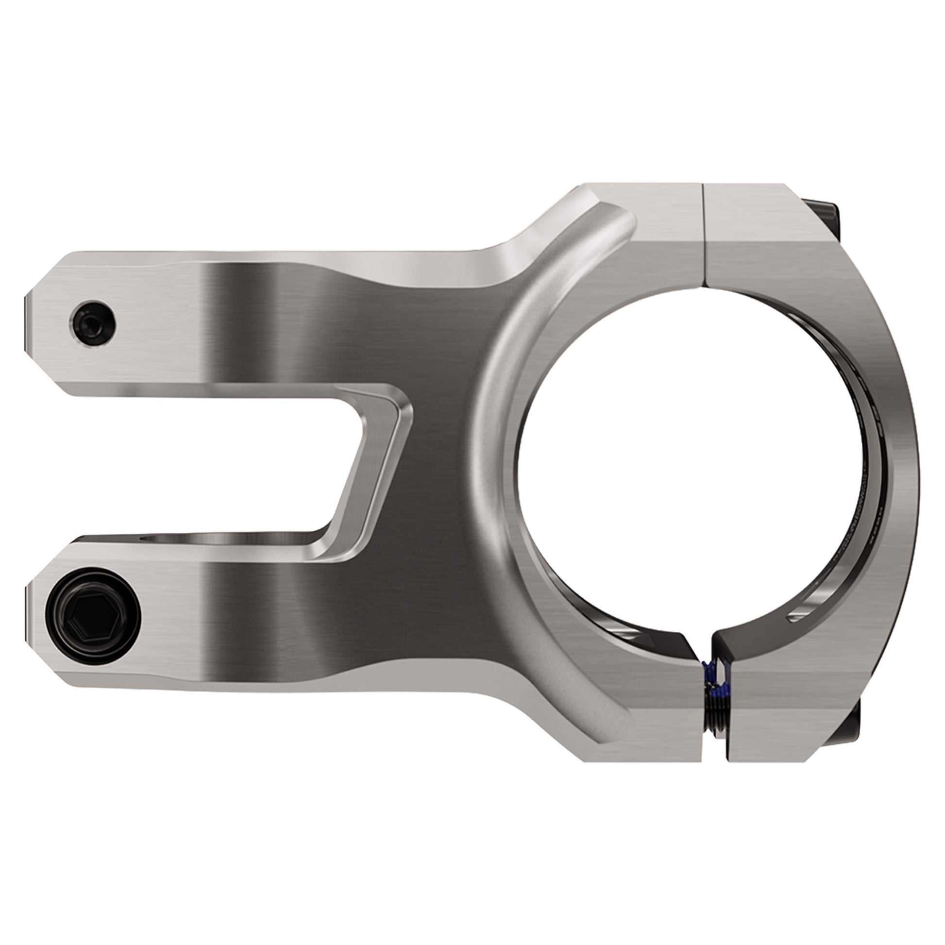 Race Face Turbine Stem - 1 1/8th Inch Steerer - 35mm - 40mm - 0 Degree - Silver - Image 2