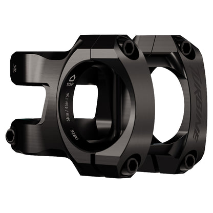 Race Face Turbine Stem - 1 1/8th Inch Steerer - 35mm - 50mm - 0 Degree - Black - Image 1