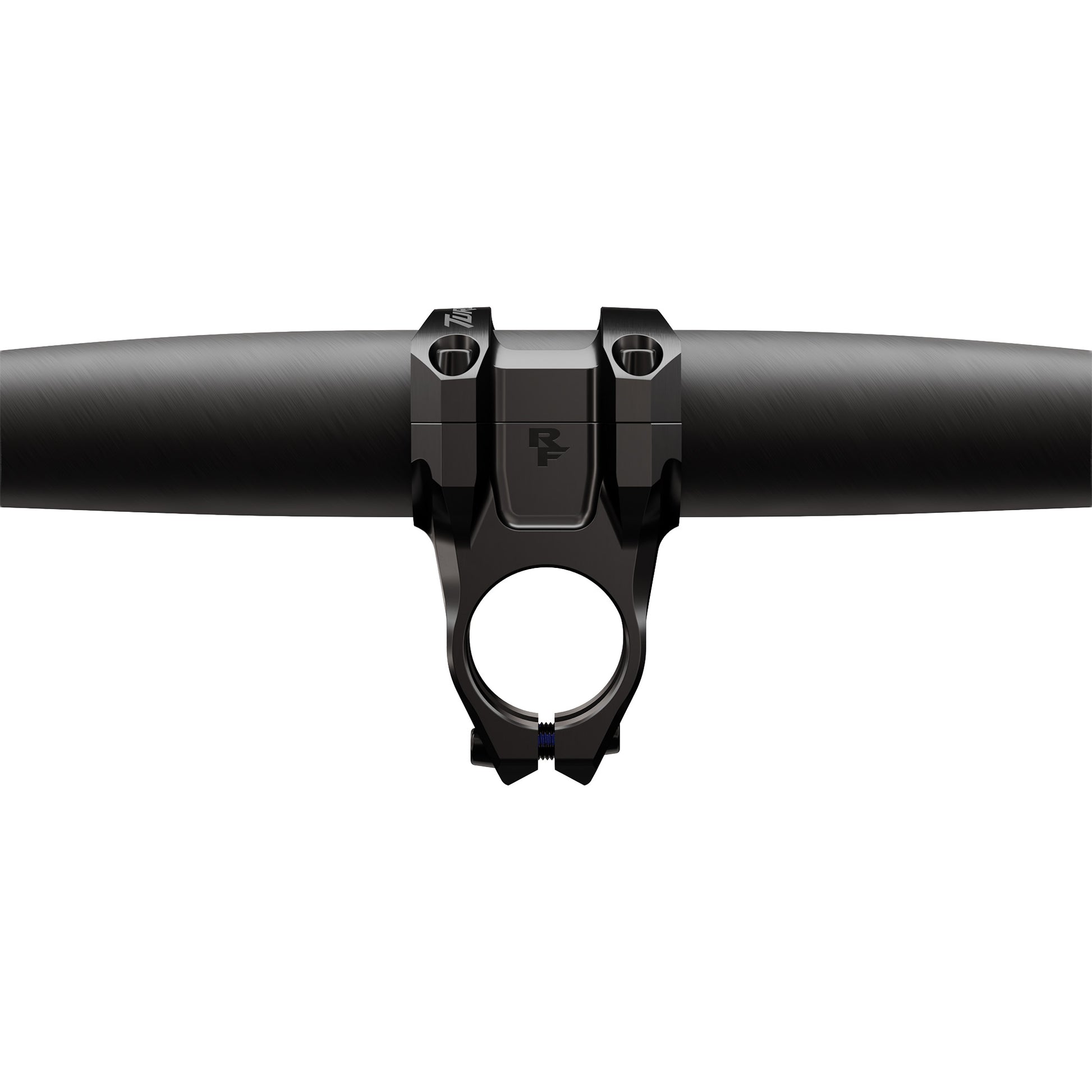 Race Face Turbine Stem - 1 1/8th Inch Steerer - 35mm - 50mm - 0 Degree - Black - Image 3