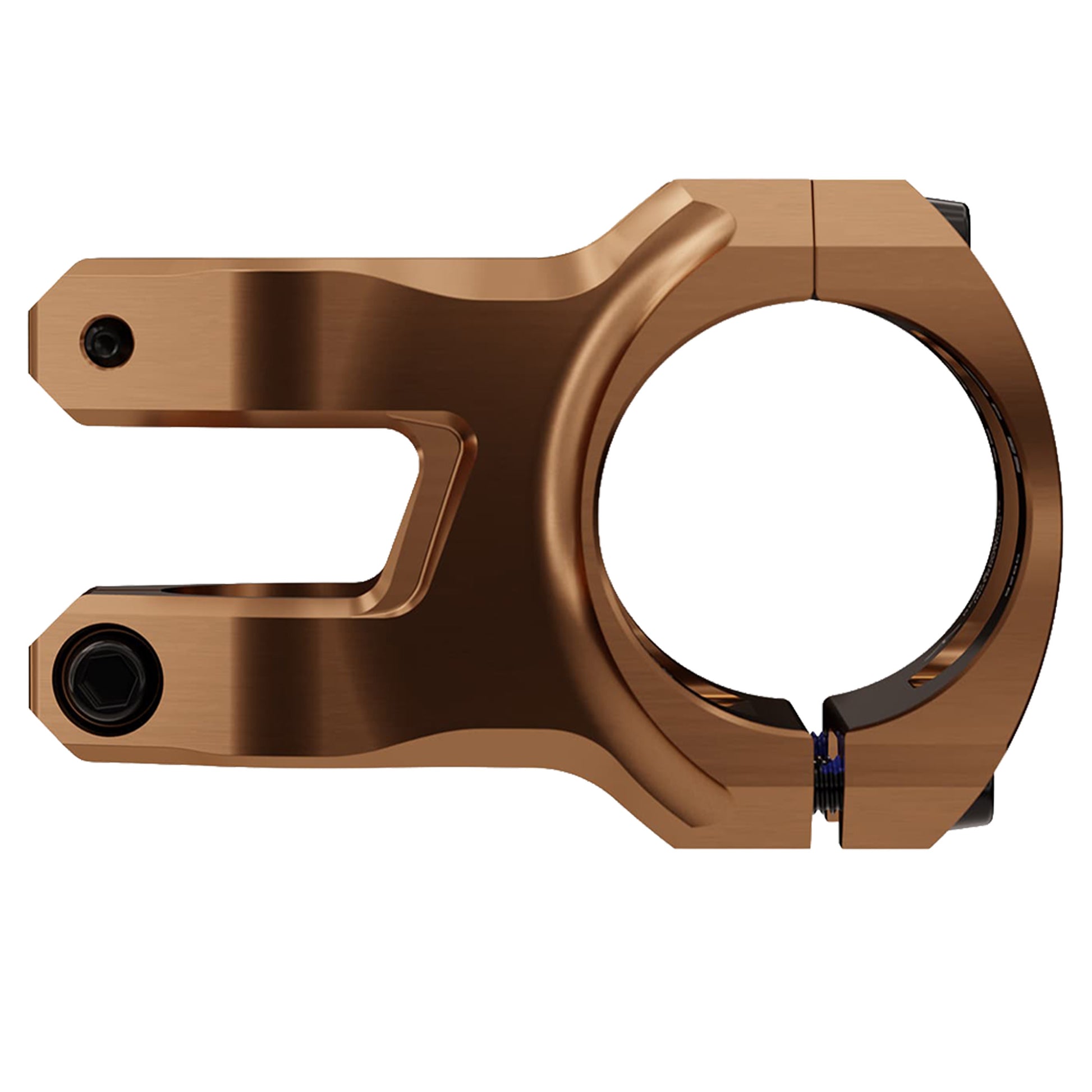 Race Face Turbine Stem - 1 1/8th Inch Steerer - 35mm - 50mm - 0 Degree - Gold - Image 2