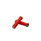 Title LO1 Lock On Grips - Red - Single Lock On Grips
