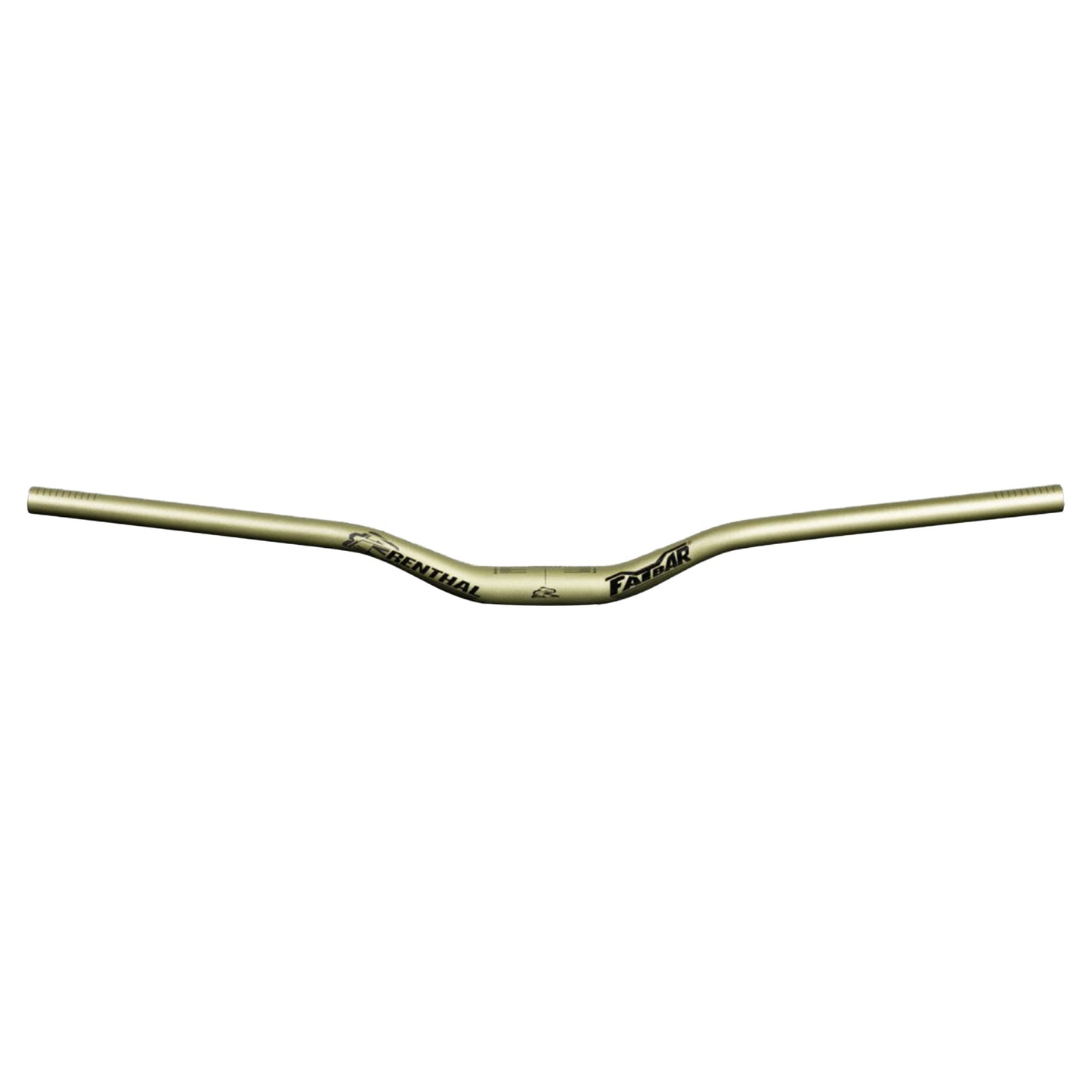 Renthal MTB V3 Fatbar Handlebar - 31.8mm - 800mm - 40mm - Gold - Image 1