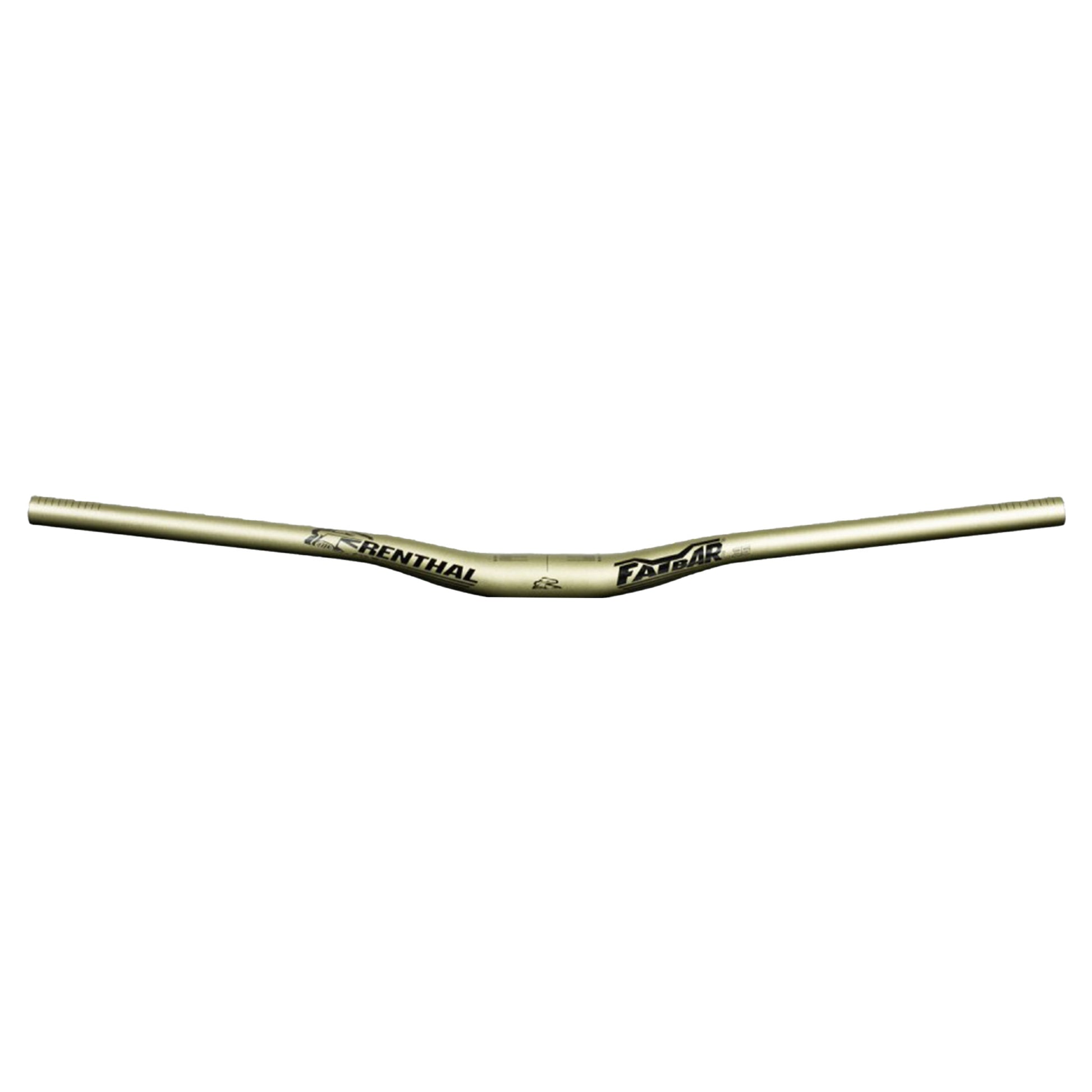 Renthal MTB V3 Fatbar Lite Handlebar - 35mm - 760mm - 20mm - Gold - Image 1