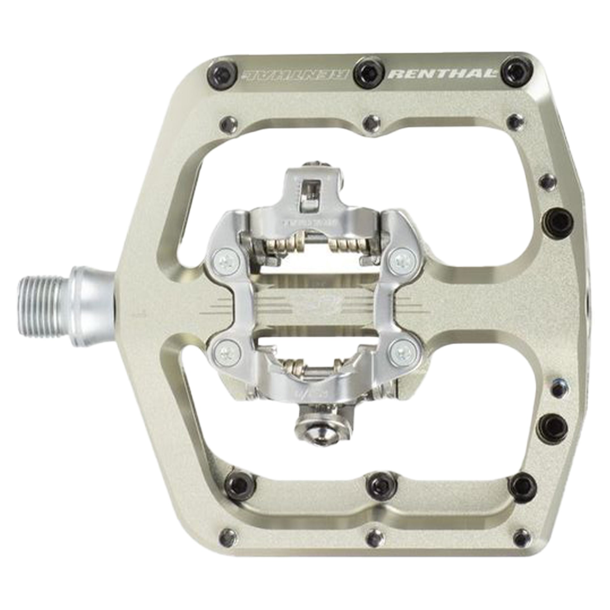 Renthal Revo DHC Clipless Pedals - AluGold - Image 1