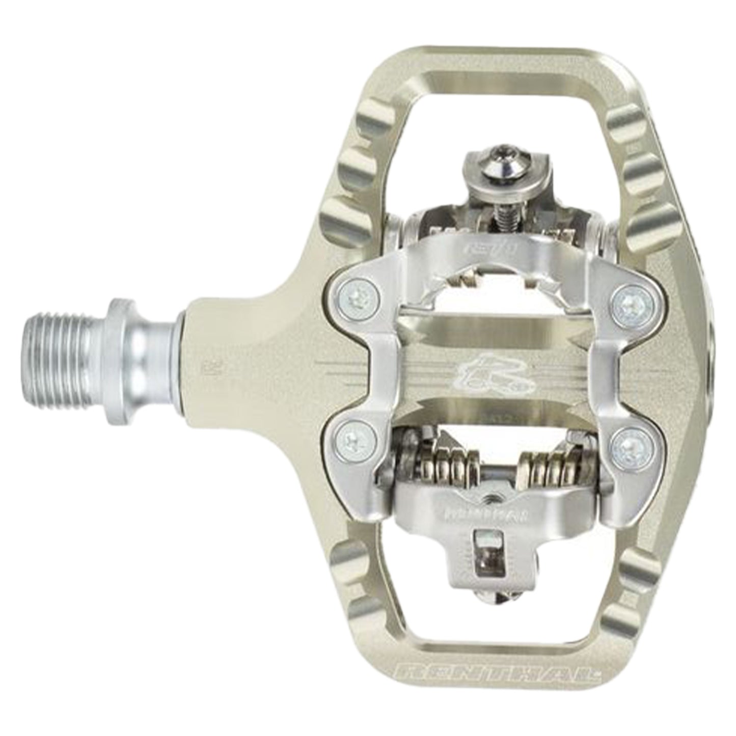Renthal Revo TRC Clipless Pedals - AluGold - Image 1
