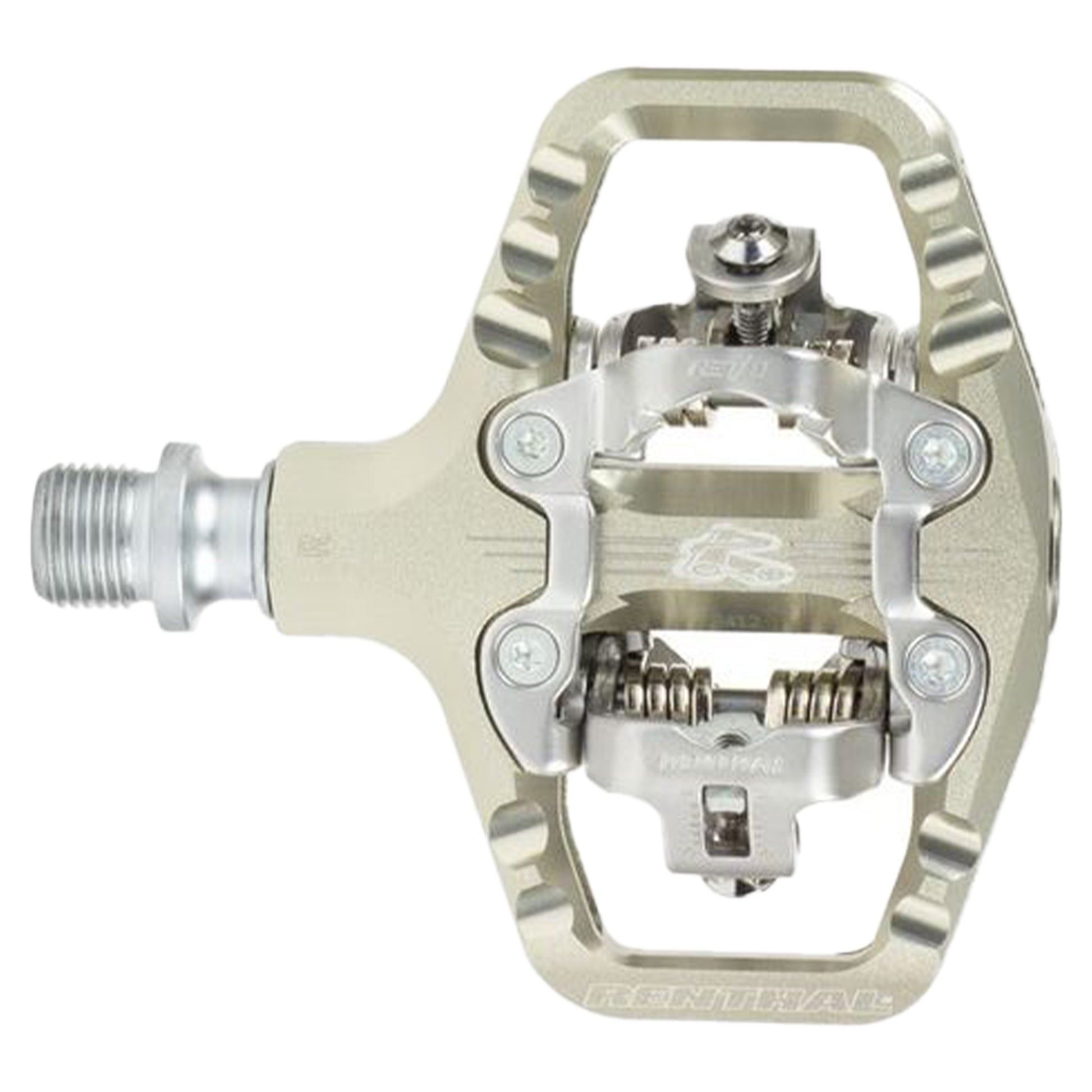 Renthal Revo TRC Clipless Pedals - AluGold - Image 1