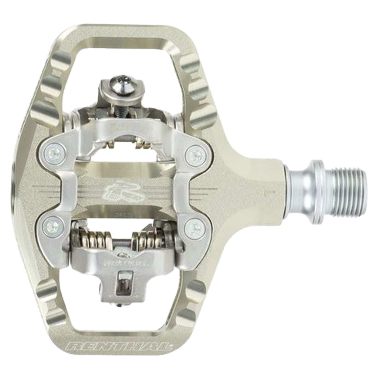 Renthal Revo TRC Clipless Pedals - AluGold - Image 2