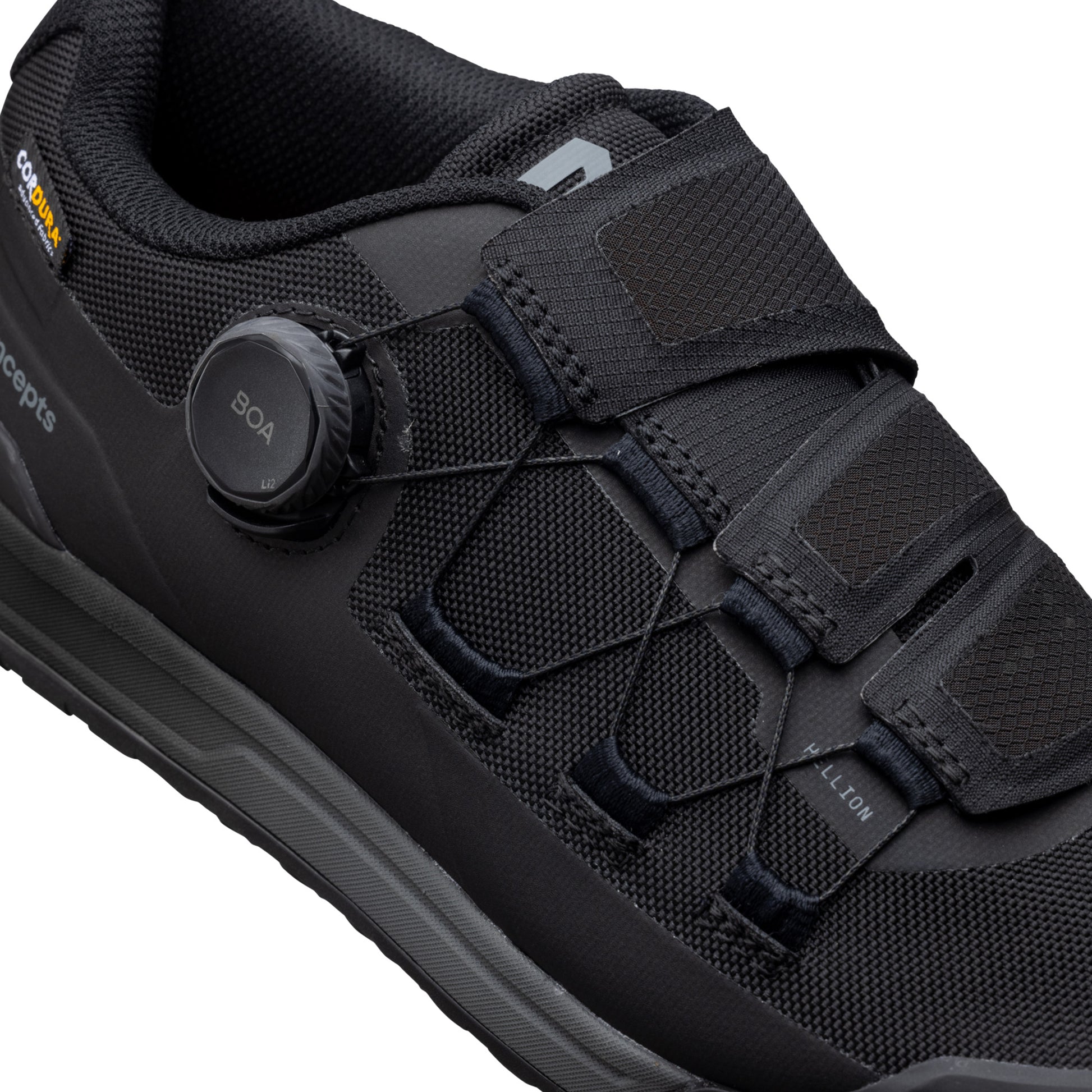 Ride Concepts Hellion Boa® Flat Shoes - US 12 - Black - Image 6