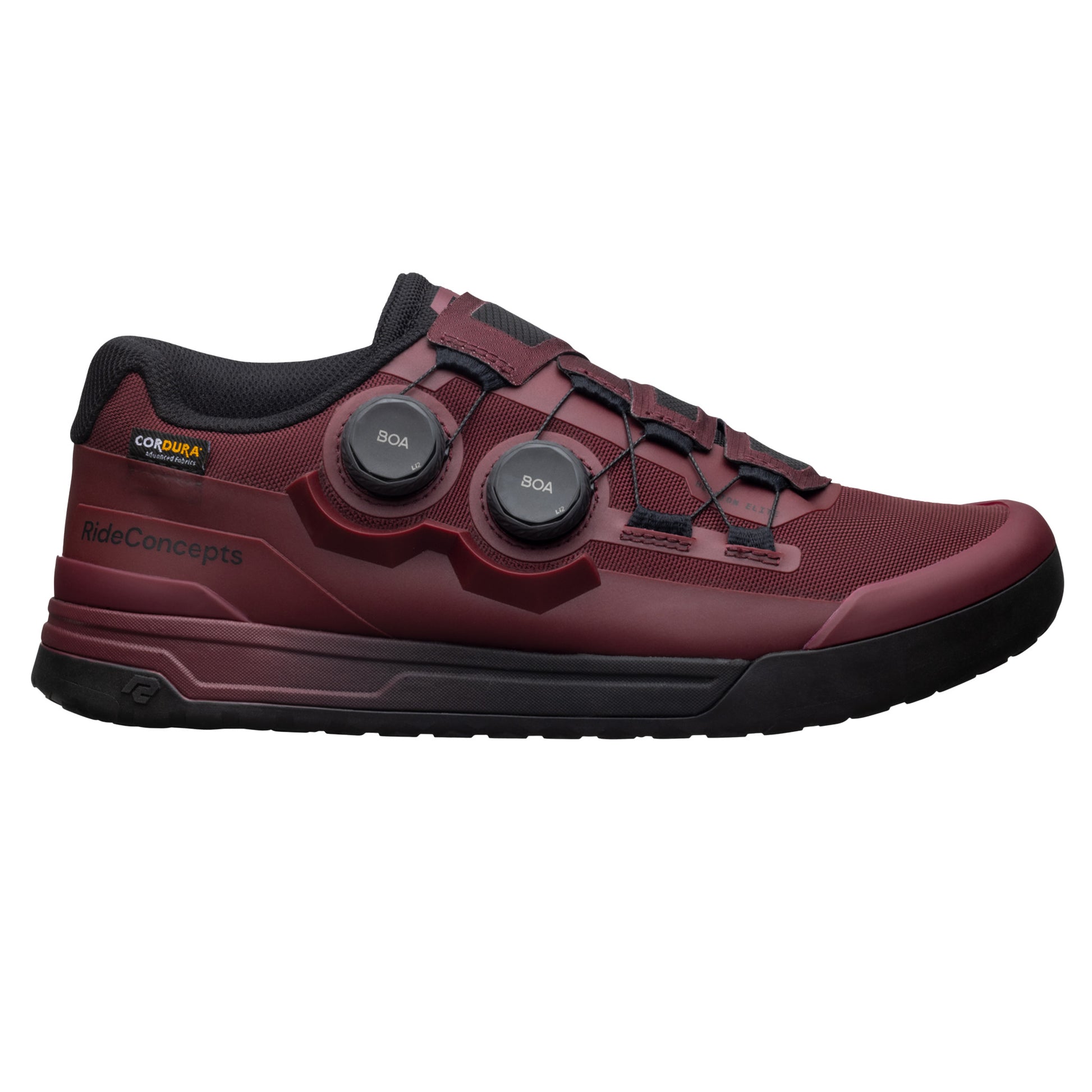 Ride Concepts Hellion Elite Boa® Flat Shoes - US 9 - Crimson - Image 1