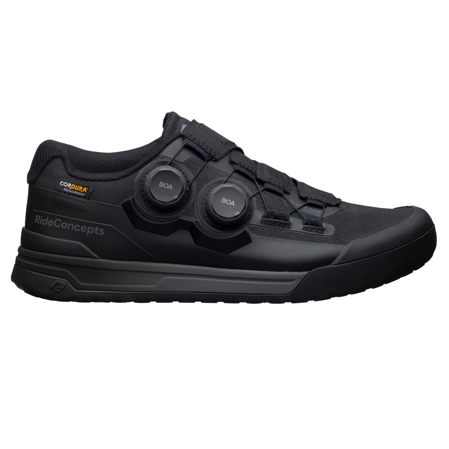 Ride Concepts Hellion Elite Clip Boa® Clipless Shoes - US 9 - Black - Image 1