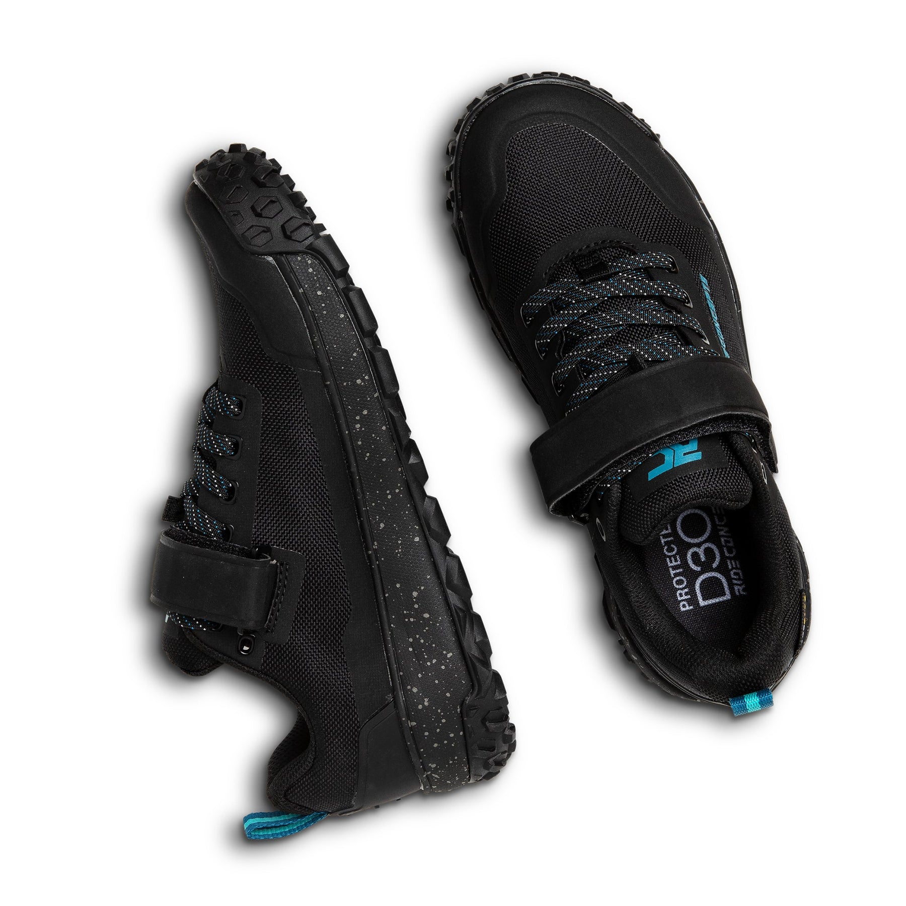 Ride Concepts Flume Women's Clipless Shoes - Women's US 9.0 - Black - Image 2