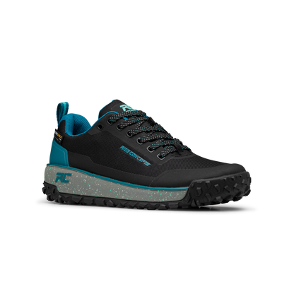 Ride Concepts Flume Women's Flat Shoes - Women's US 10.0 - Black - Tahoe Blue - Image 1