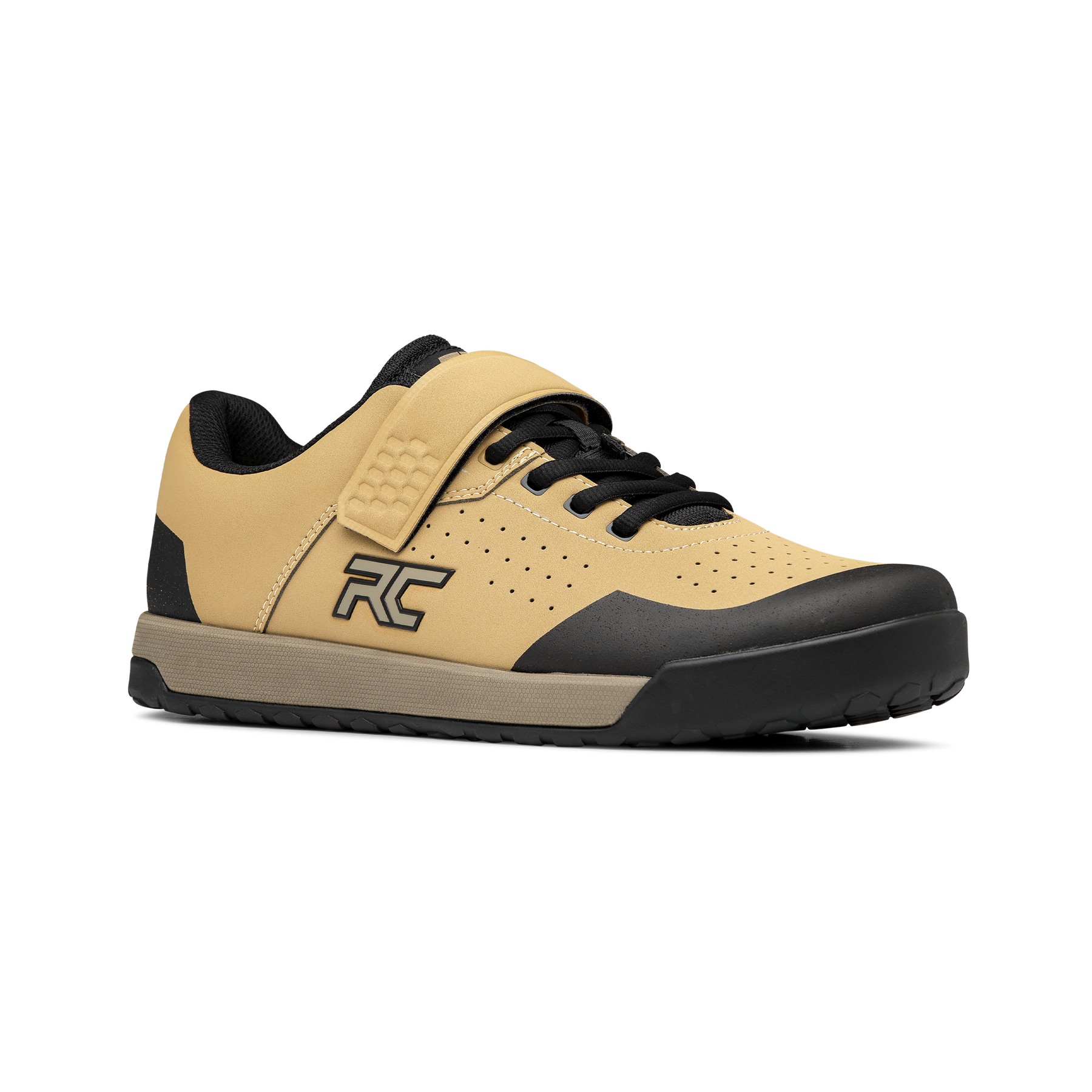 Ride Concepts Hellion Clipless Shoes - US 12.5 - Khaki - Black - Image 1
