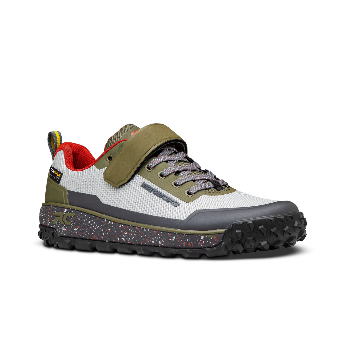 Ride Concepts Tallac Men's Clipless Shoes - US 9.5 - Grey - Olive - Image 1
