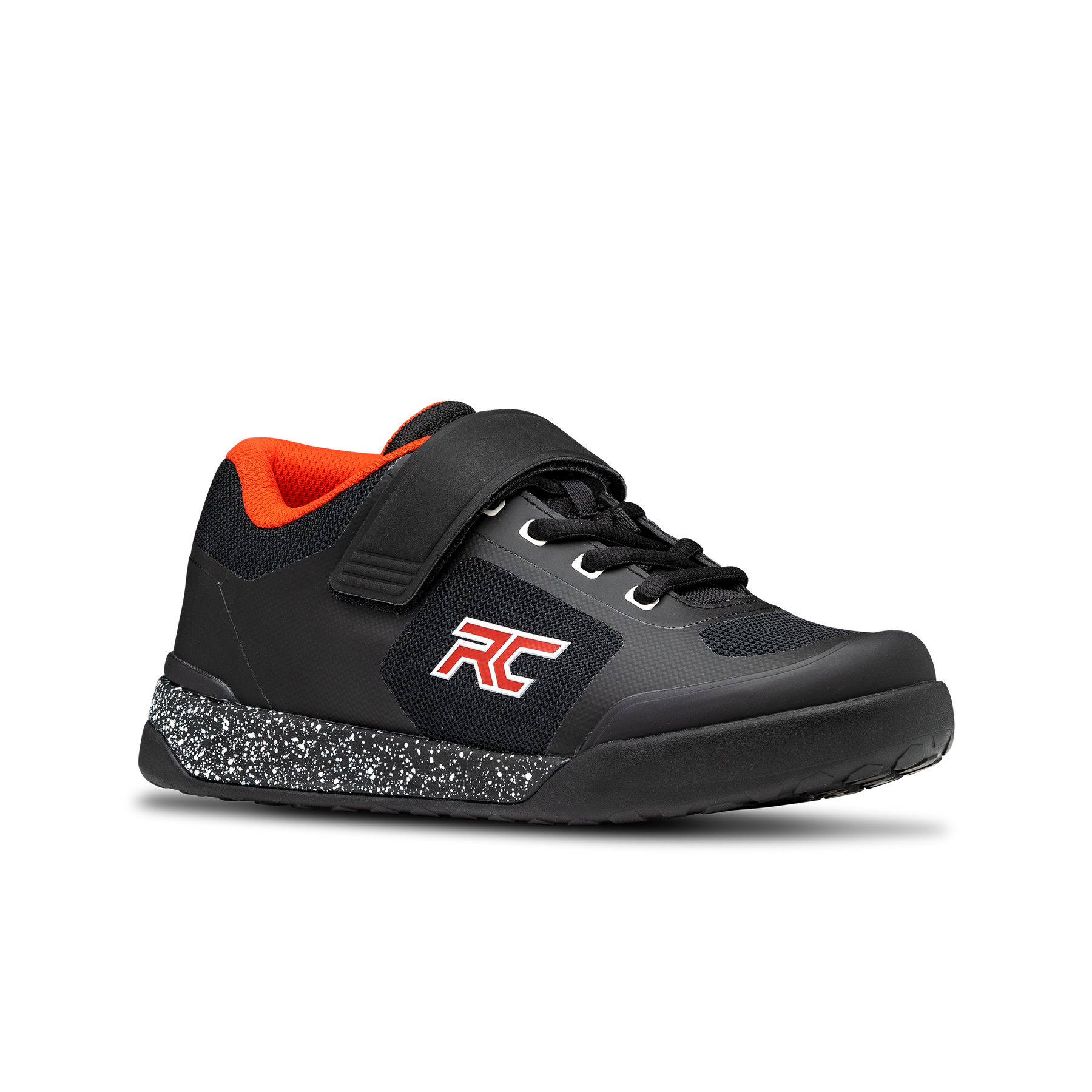 Ride Concepts Traverse Women's Clipless Shoes - Women's US 10.0 - Black - Red - Image 1
