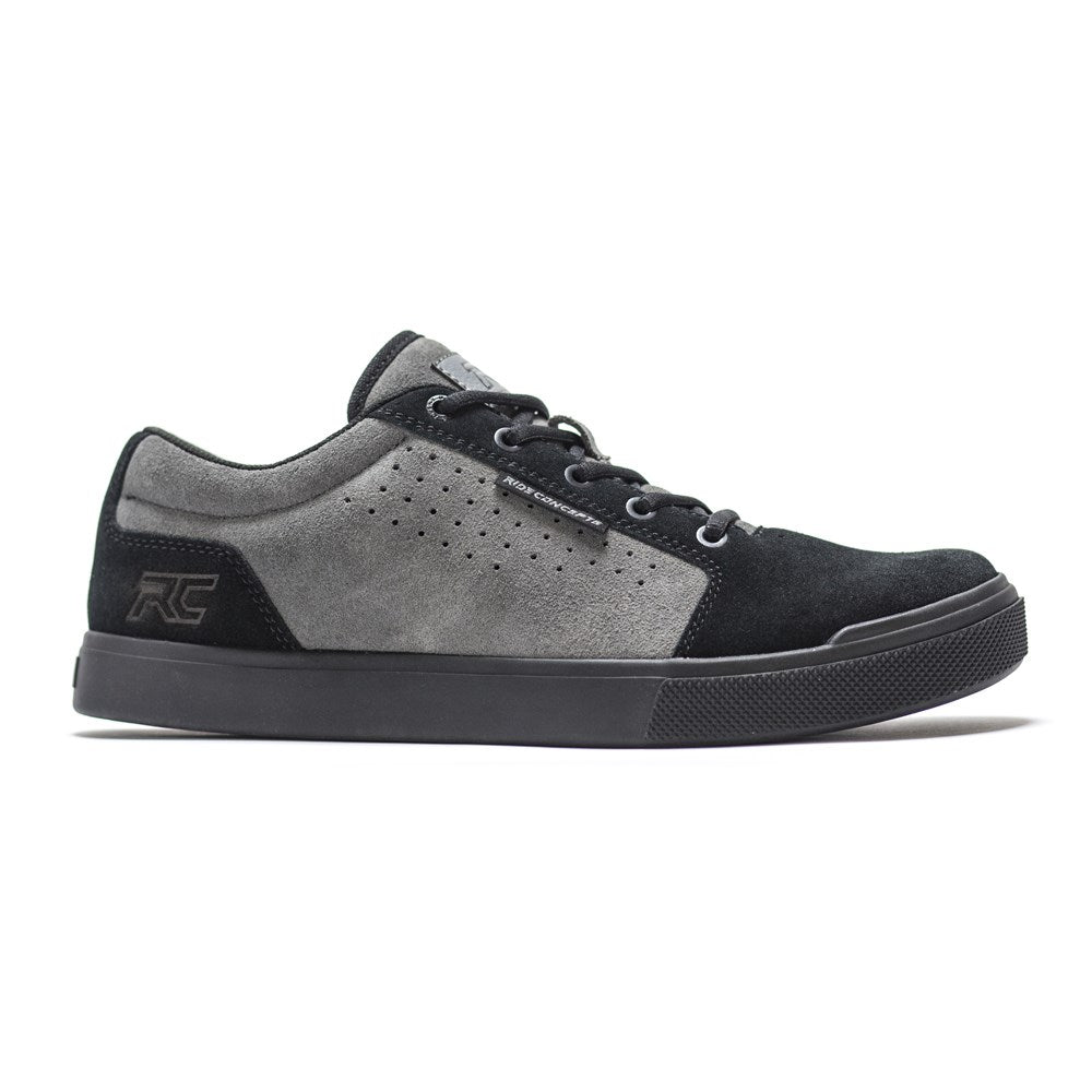 Ride Concepts Vice Flat Shoes - US 10.0 - Charcoal Black - Image 1