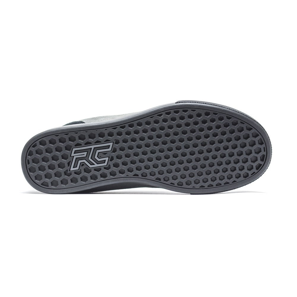 Ride Concepts Vice Flat Shoes - US 10.0 - Charcoal Black - Image 2