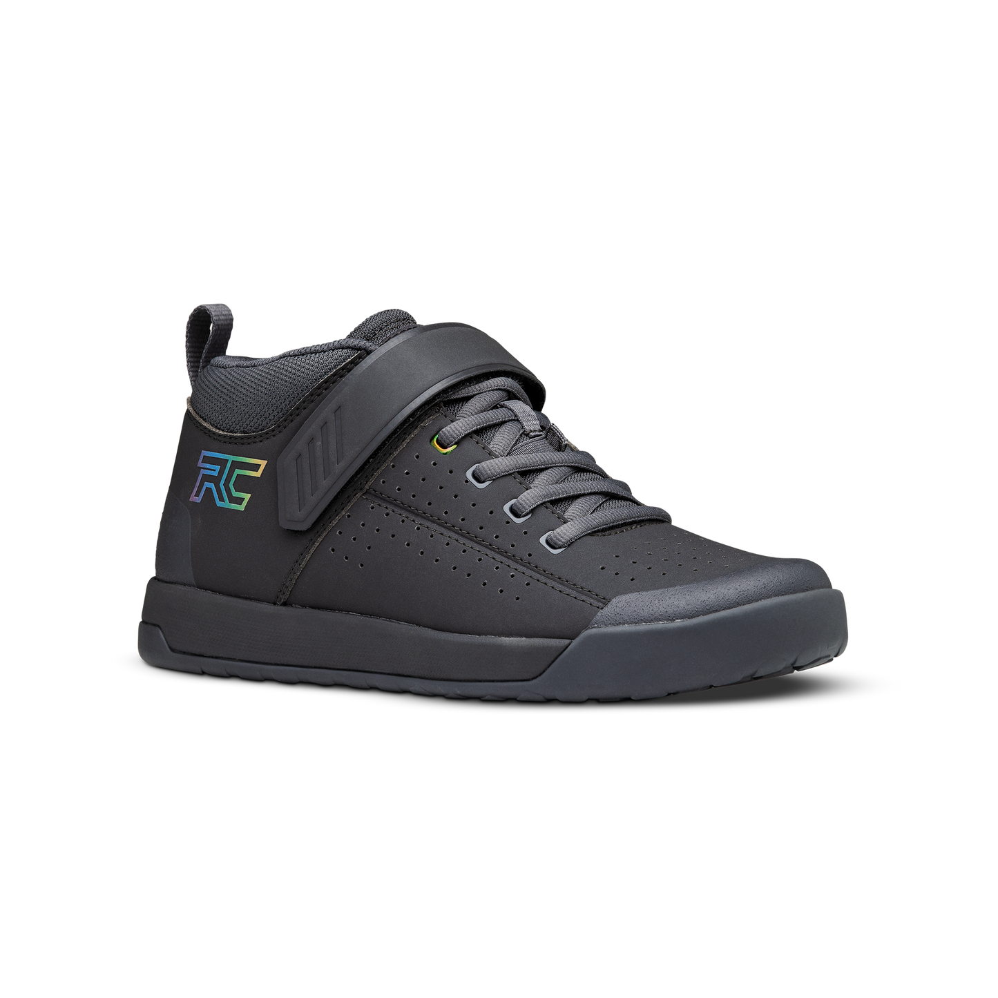 Ride Concepts Wildcat Women's Flat Shoes - Women's US 10.0 - Black - Image 1