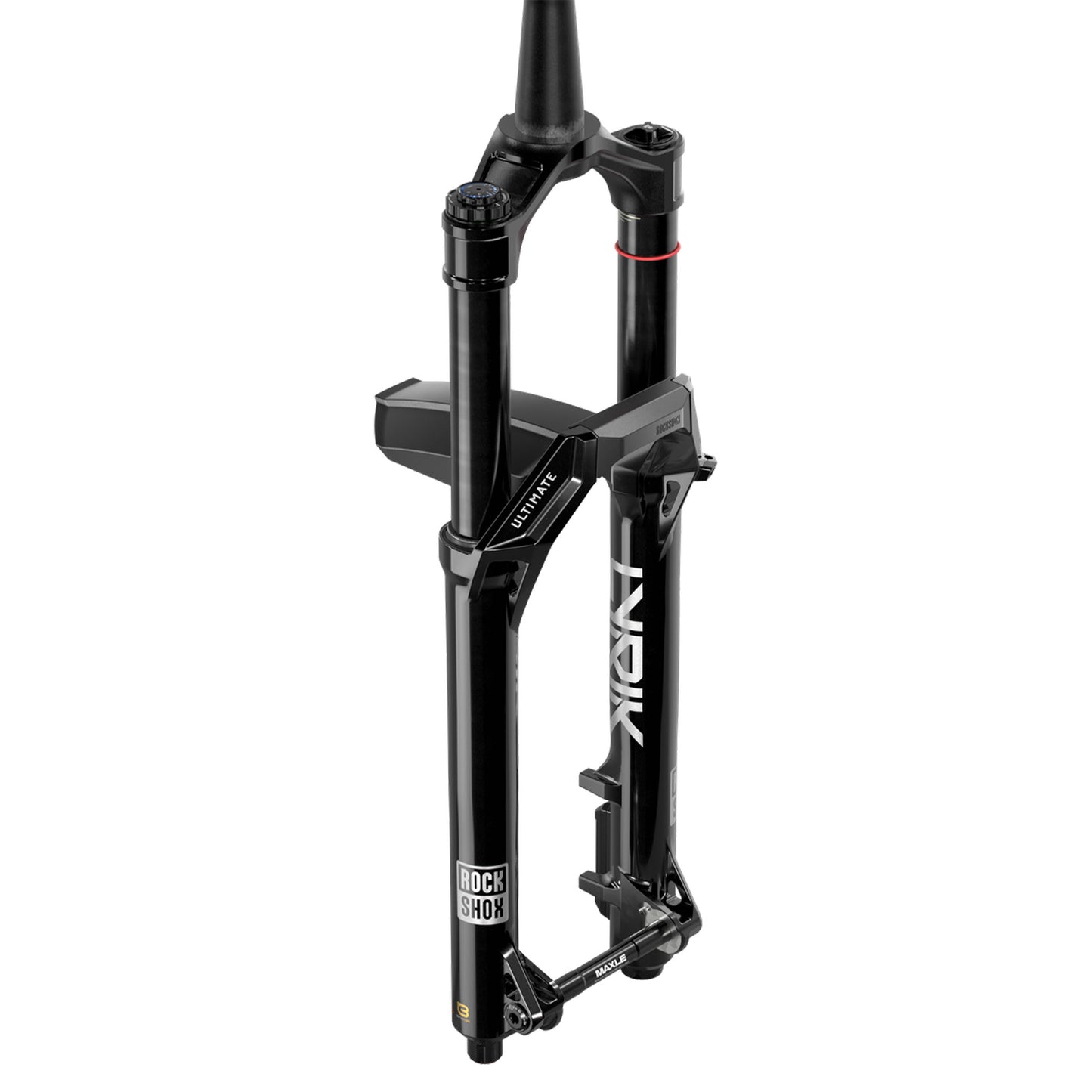 RockShox Lyrik Ultimate Charger 3.2 RC2 Fork - 27.5 Inch - 1 1/8th - 1.5 Inch Tapered - 15x110mm Boost - 150mm Travel - 44mm - Charger 3.2 RC2 - E1 - Black - Image 1
