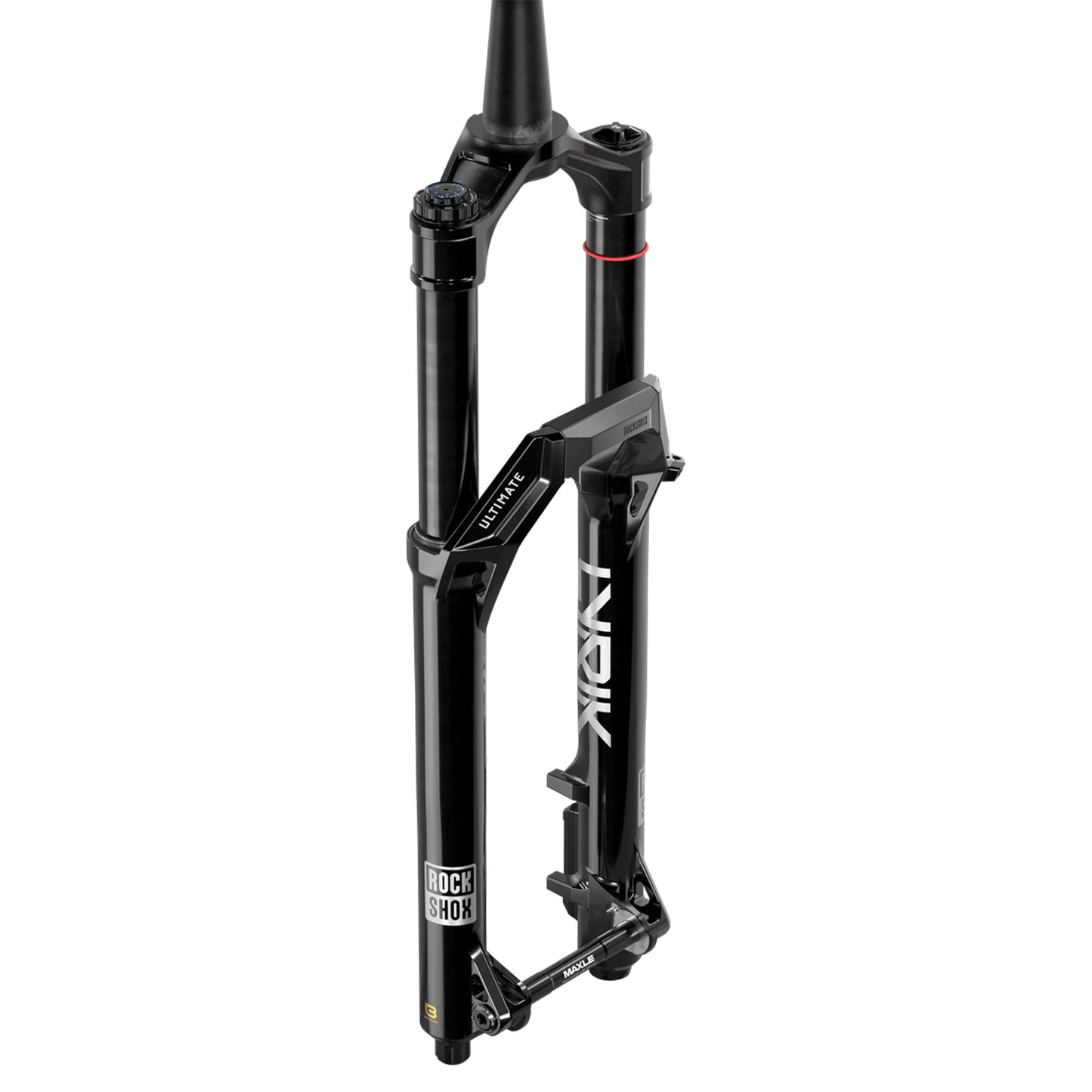 RockShox Lyrik Ultimate Charger 3.2 RC2 Fork - 27.5 Inch - 1 1/8th - 1.5 Inch Tapered - 15x110mm Boost - 150mm Travel - 44mm - Charger 3.2 RC2 - E1 - Black - Image 2