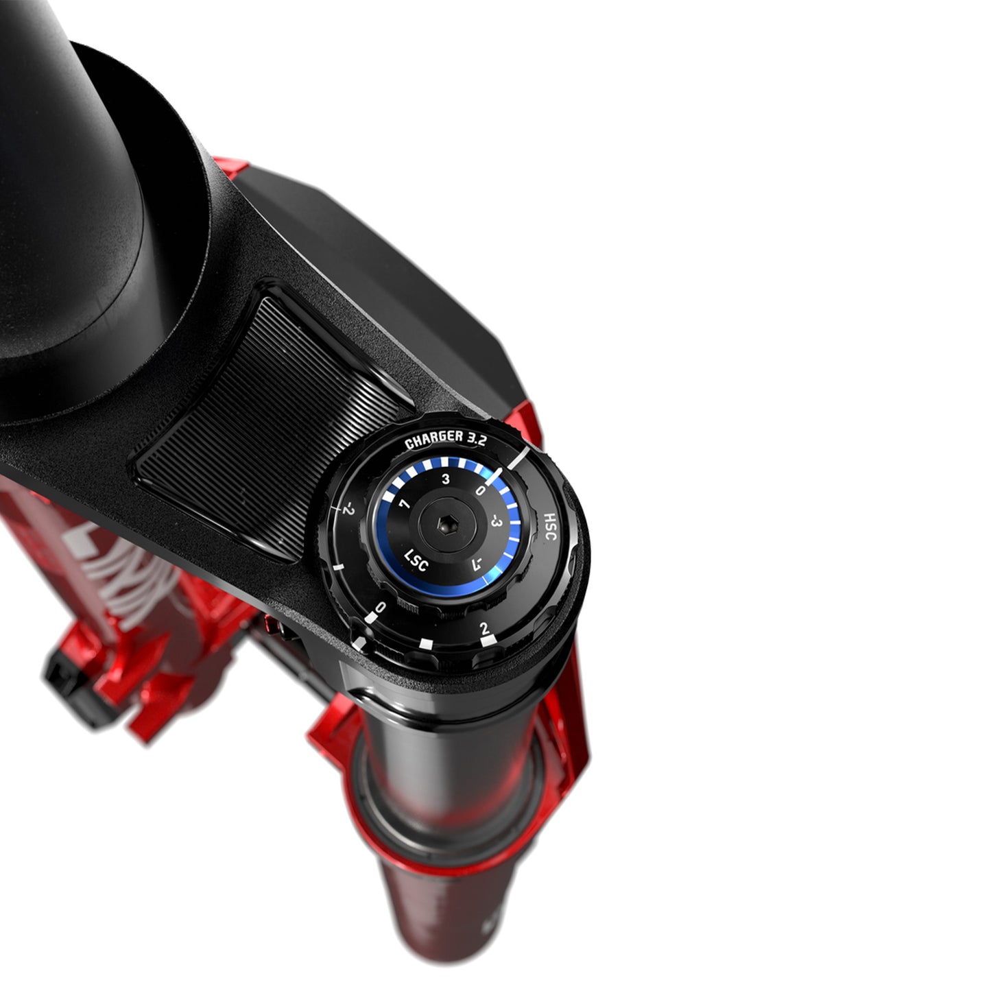 RockShox Lyrik Ultimate Charger 3.2 RC2 Fork - 29 Inch - 1 1/8th - 1.5 Inch Tapered - 15x110mm Boost - 150mm Travel - 44mm - Charger 3.2 RC2 - E1 - Red - Image 5