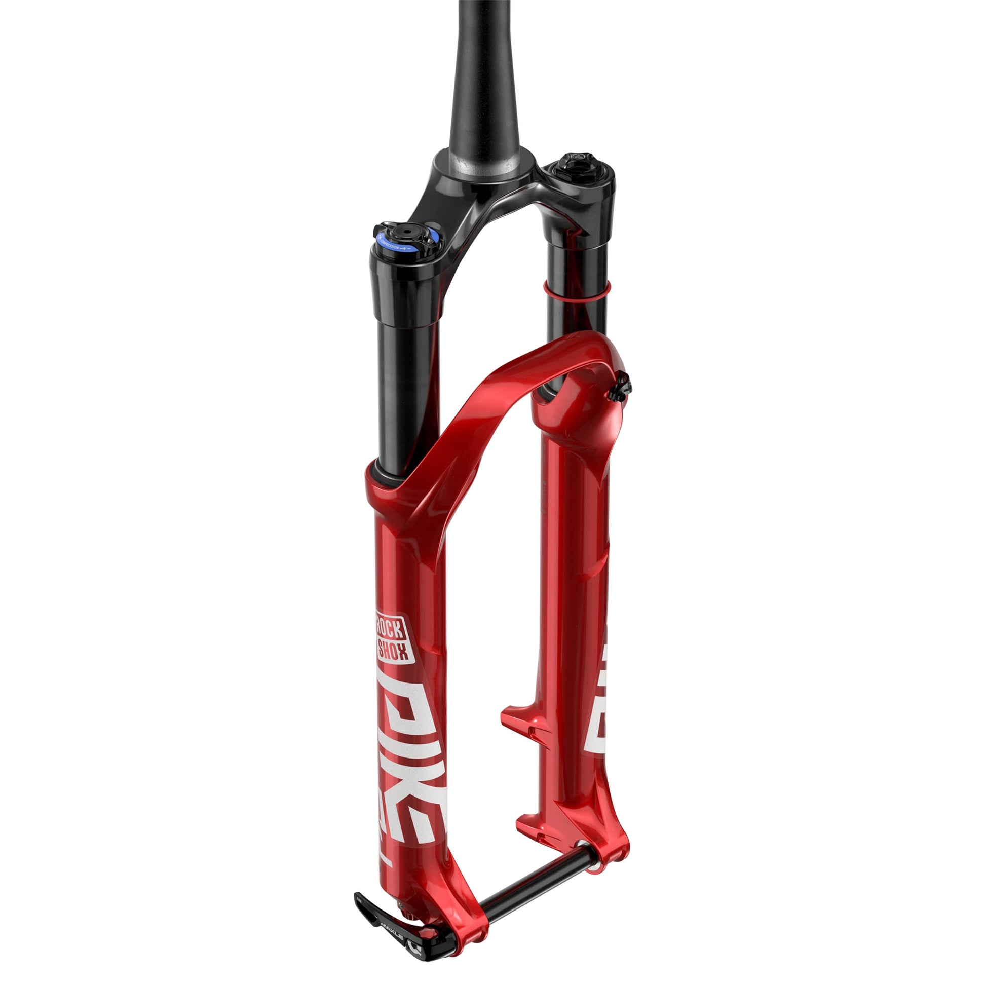 RockShox Pike DJ Fork - 26 Inch - 1 1/8th - 1.5 Inch Tapered - 15x110mm Boost - 100mm Travel - 40mm - Charger - Electric Red - Image 2