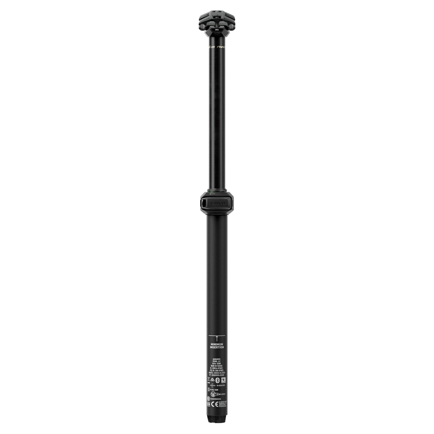 Rockshox Reverb AXS Seatpost - 31.6mm - No Cable - Wireless - 225mm Drop - 587.2mm Length - No Remote Supplied - Image 4