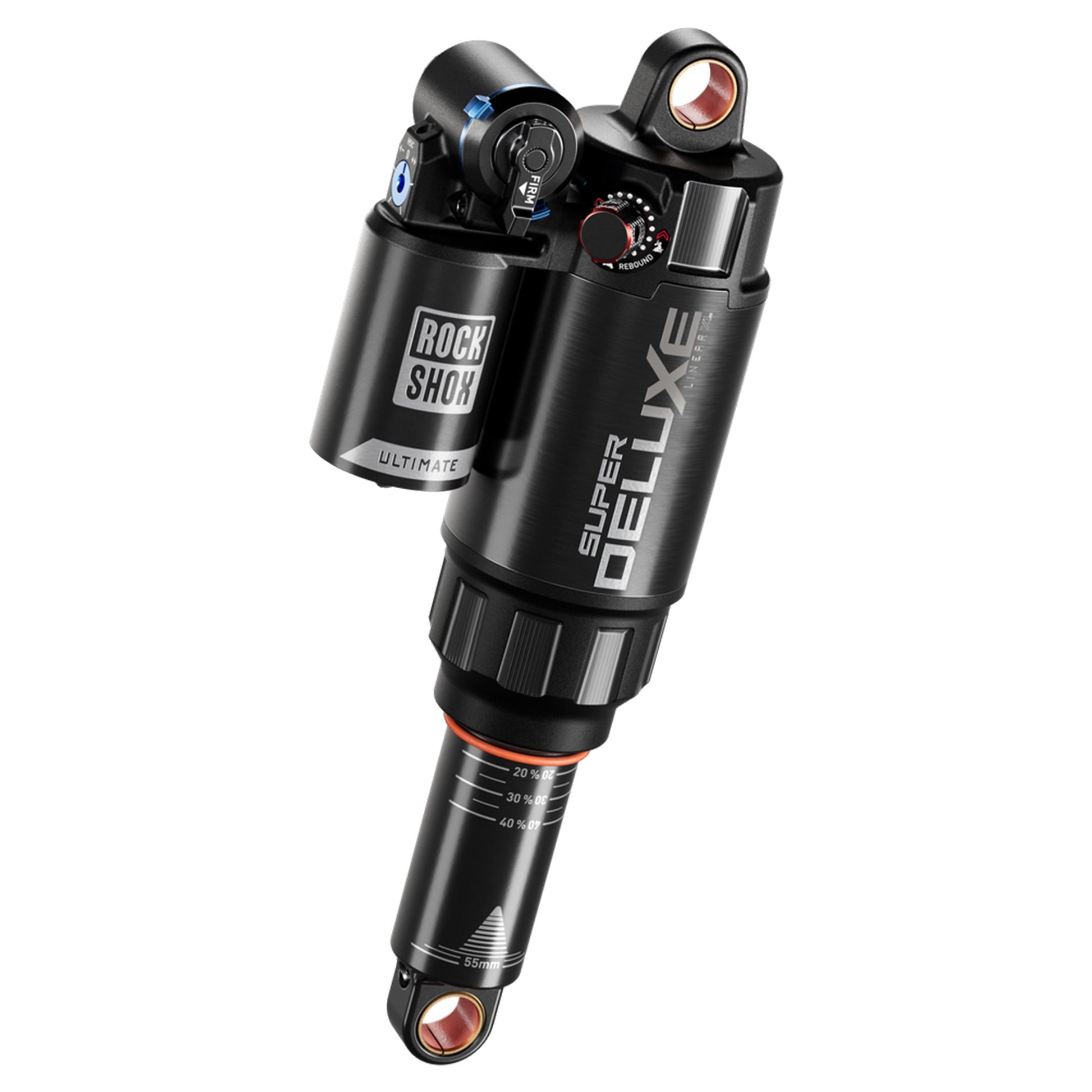 RockShox Super Deluxe Ultimate RC2T Rear Shock - Dual Open-Eye Mount - 230x62.5mm (Metric) - D1 - Image 1