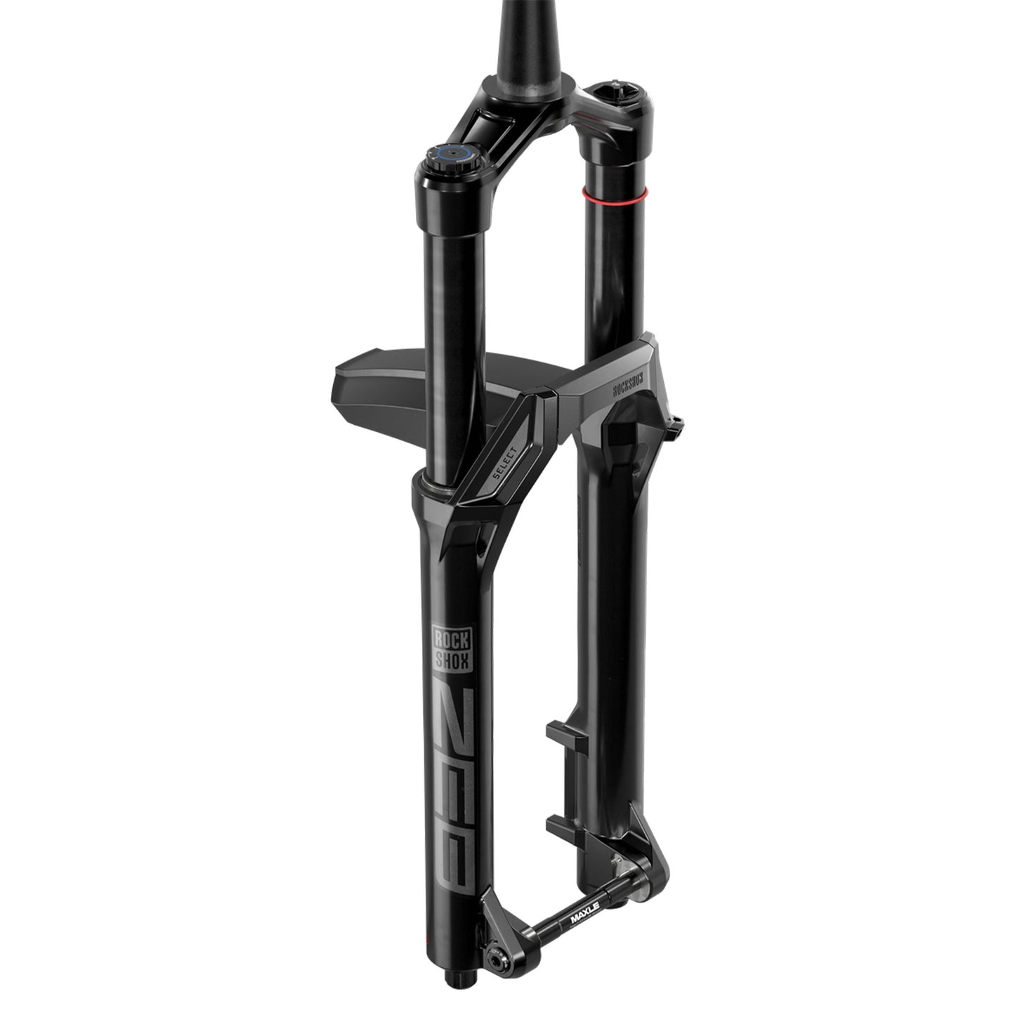 RockShox ZEB Select Charger RC Fork - 29 Inch - 1 1/8th - 1.5 Inch Tapered - 15x110mm Boost - 170mm Travel - 44mm - Delta RC - B1 - Black - Image 1