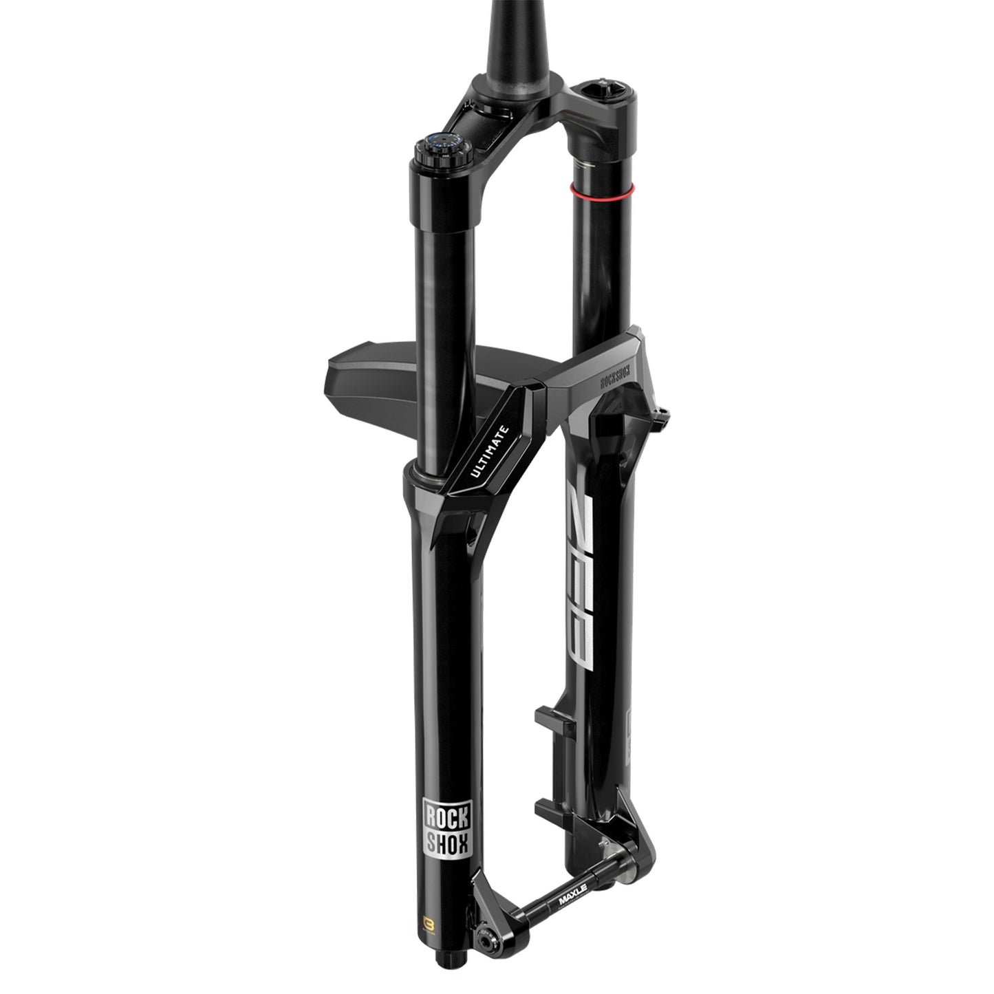 RockShox ZEB Ultimate Charger 3.2 RC2 Fork - 29 Inch - 1 1/8th - 1.5 Inch Tapered - 15x110mm Boost - 170mm Travel - 44mm - Charger 3.2 RC2 - B1 - Black - Image 1