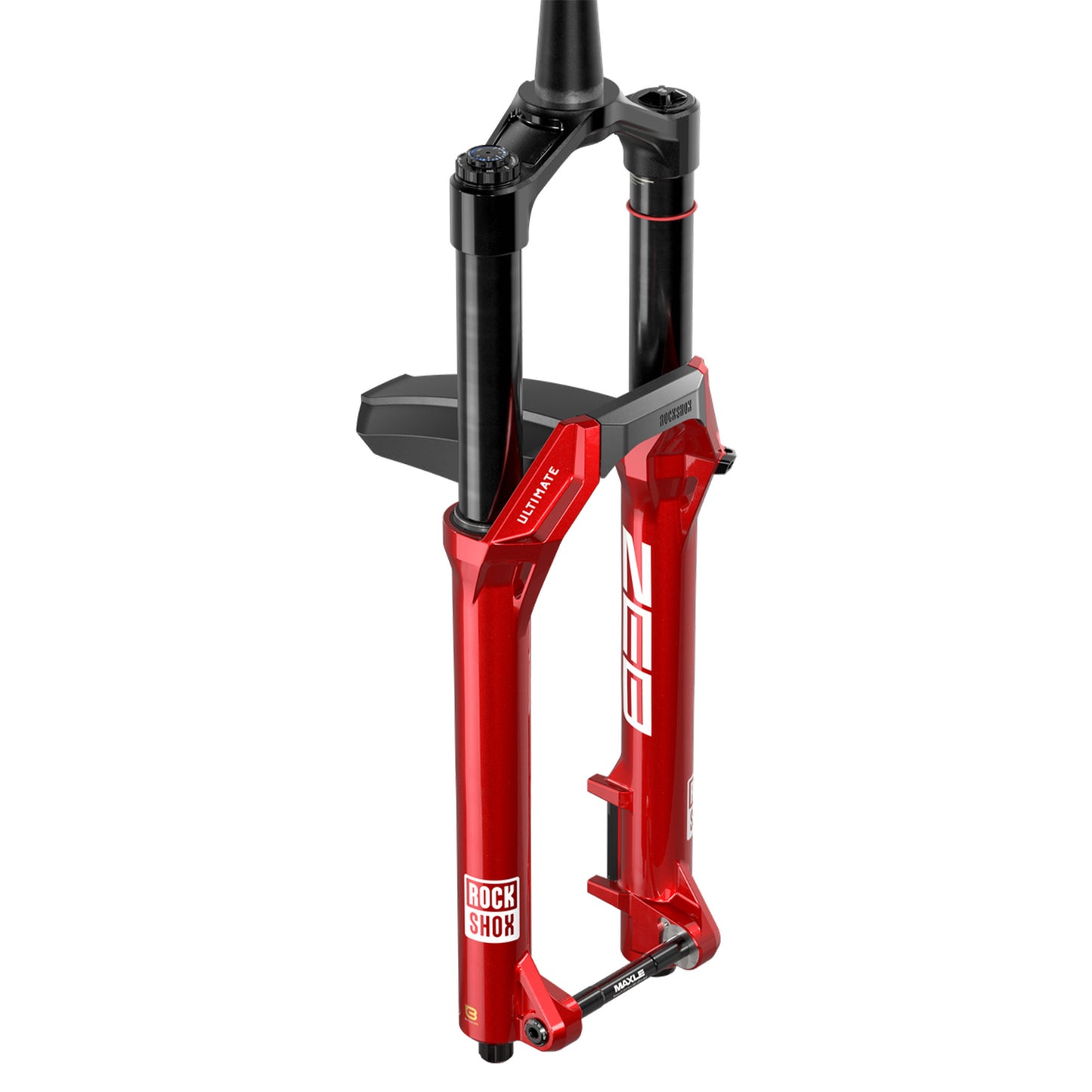 RockShox ZEB Ultimate Charger 3.2 RC2 Fork - 29 Inch - 1 1/8th - 1.5 Inch Tapered - 15x110mm Boost - 170mm Travel - 44mm - Charger 3.2 RC2 - B1 - Red - Image 1