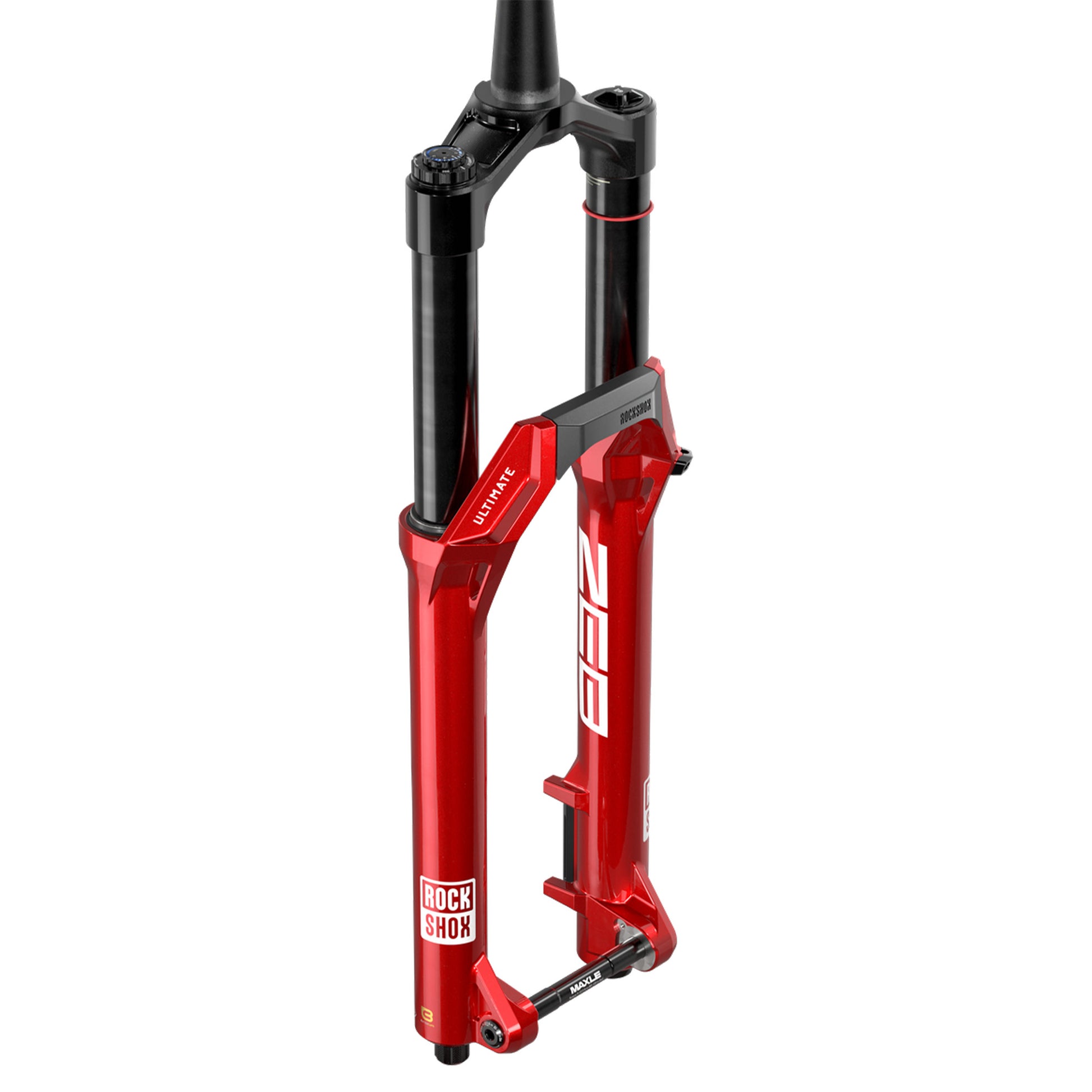 RockShox ZEB Ultimate Charger 3.2 RC2 Fork - 29 Inch - 1 1/8th - 1.5 Inch Tapered - 15x110mm Boost - 170mm Travel - 44mm - Charger 3.2 RC2 - B1 - Red - Image 2