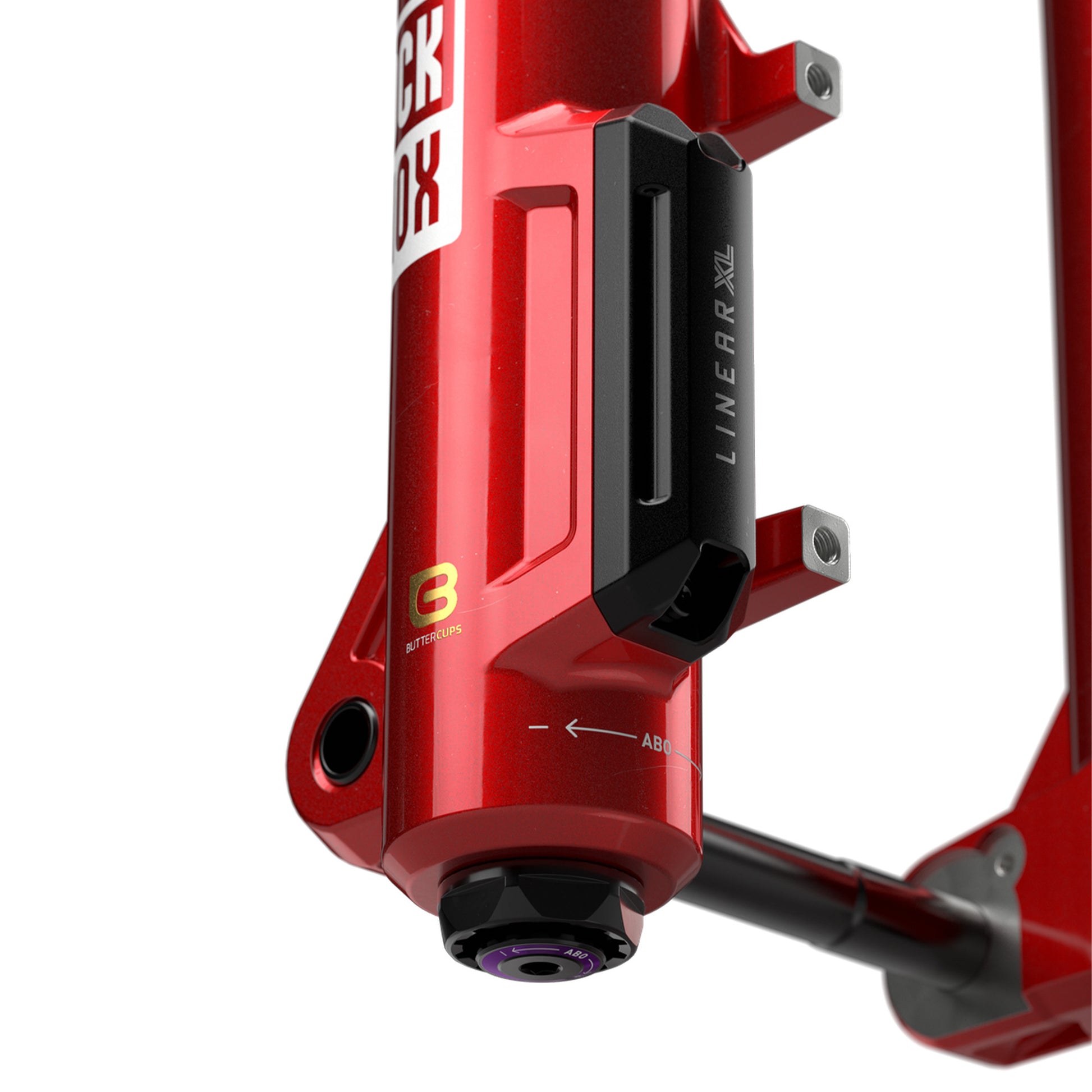 RockShox ZEB Ultimate Charger 3.2 RC2 Fork - 29 Inch - 1 1/8th - 1.5 Inch Tapered - 15x110mm Boost - 170mm Travel - 44mm - Charger 3.2 RC2 - B1 - Red - Image 6
