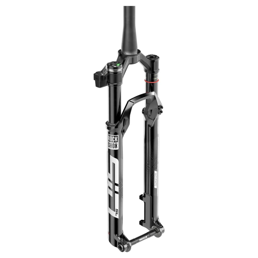 Rockshox SID Ultimate Flight Attendant Race Day Fork - 29 Inch - 1 1/8th - 1.5 Inch Tapered - 15x110mm Boost - 120mm Travel - 44mm - DebonAir+ - Black