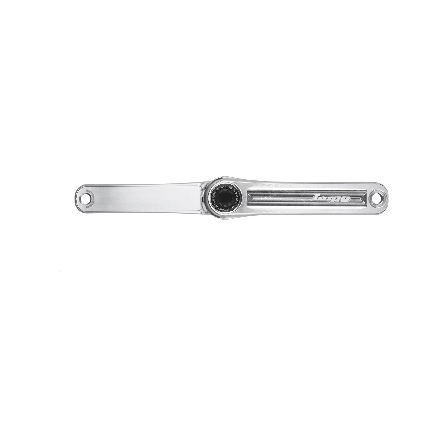 Hope RX Gravel Crank Arms - 68-73mm and BB86-92 - 30mm - Hope Direct Mount - 172.5mm - Silver
