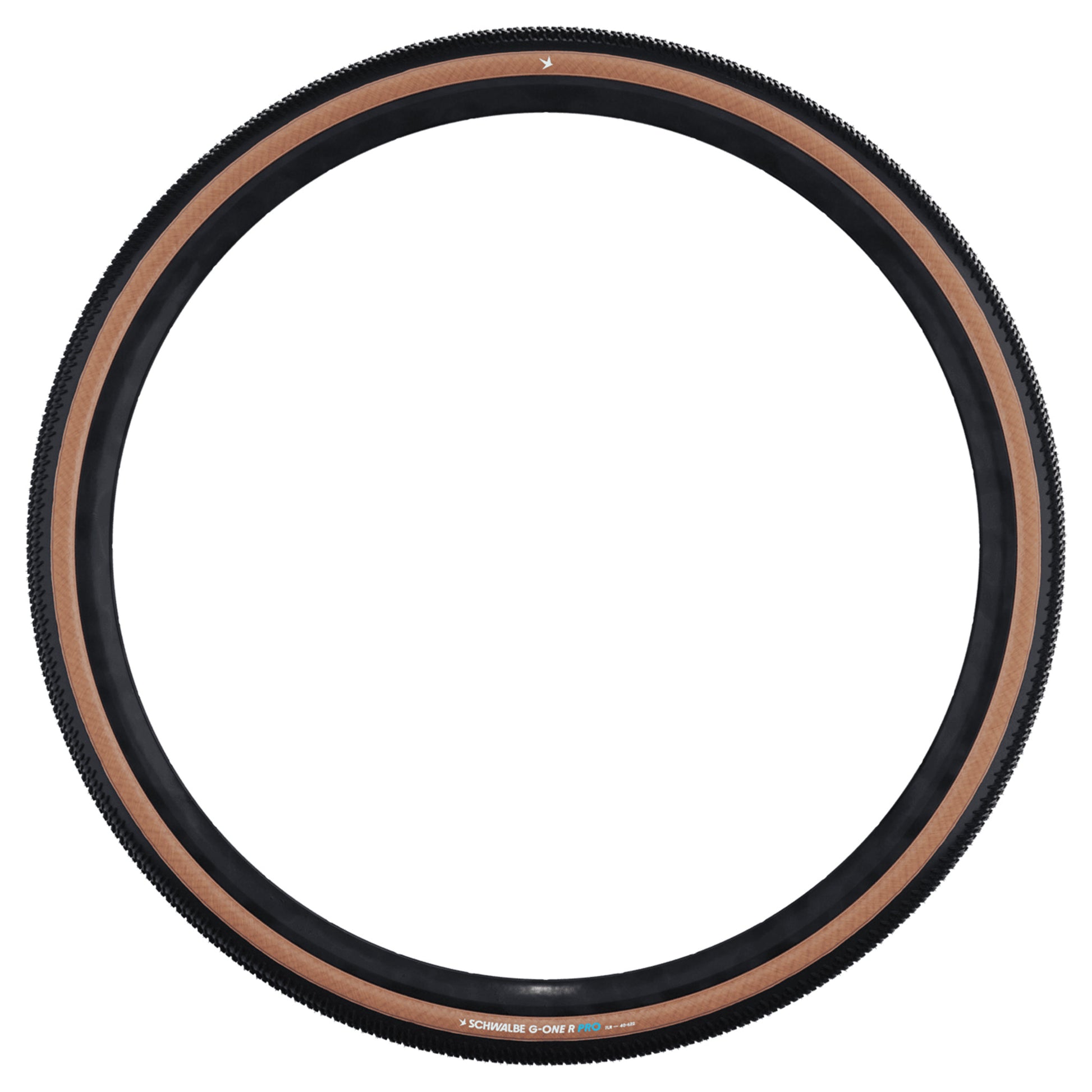 Schwalbe G-One R PRO Tyre - 700c - 40c - Yes - Addix - Race - V-Guard - Medium - Medium Duty Protection - Folding - Tan - Image 1