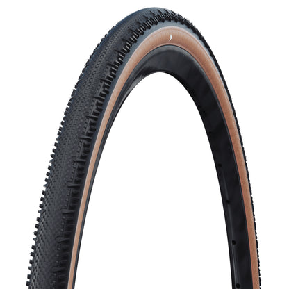 Schwalbe G-One RS PRO Tyre - 700c - 35c - Yes - Addix - Race - V-Guard - Medium - Medium Duty Protection - Folding - Tan - Image 1