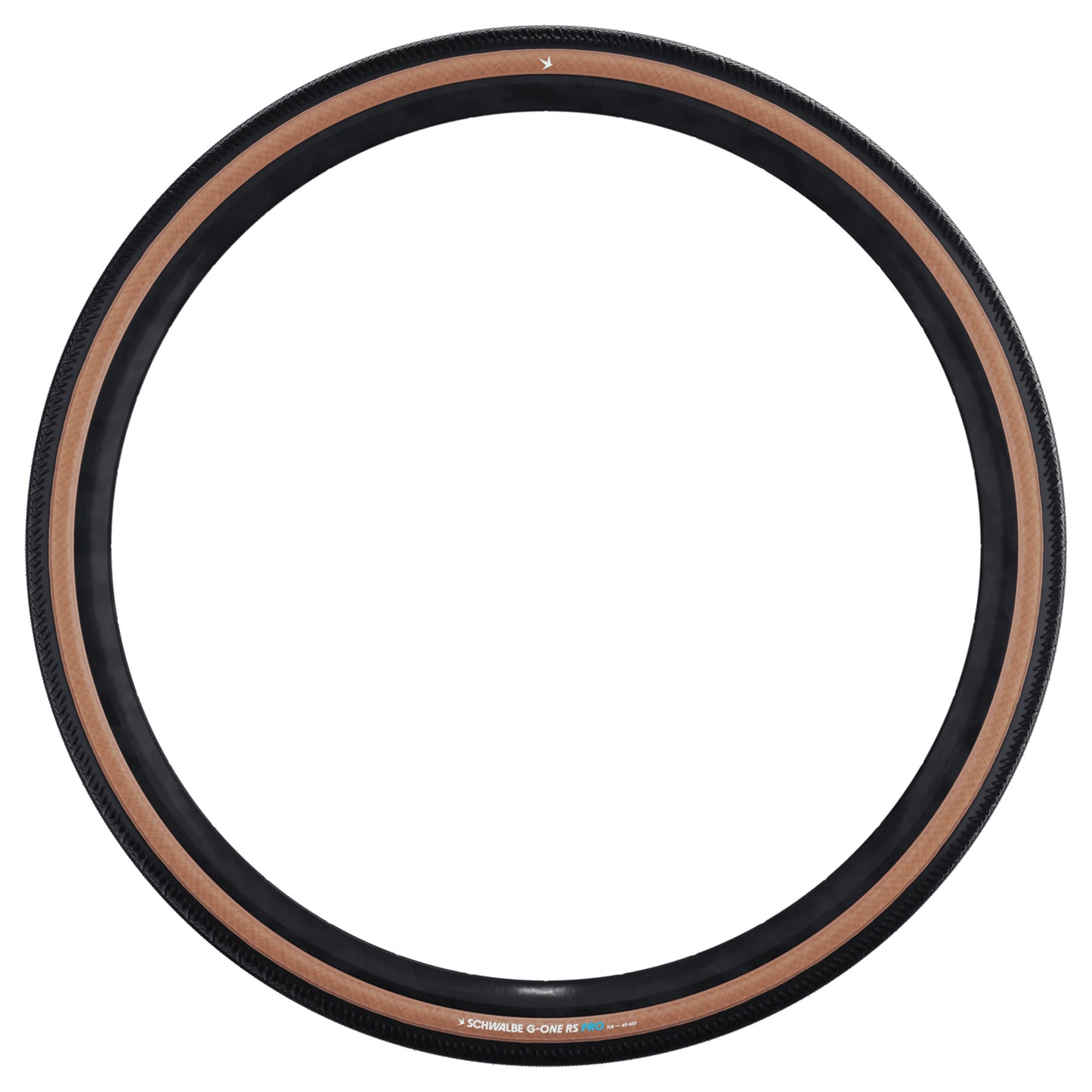 Schwalbe G-One RS PRO Tyre - 700c - 35c - Yes - Addix - Race - V-Guard - Medium - Medium Duty Protection - Folding - Tan - Image 2