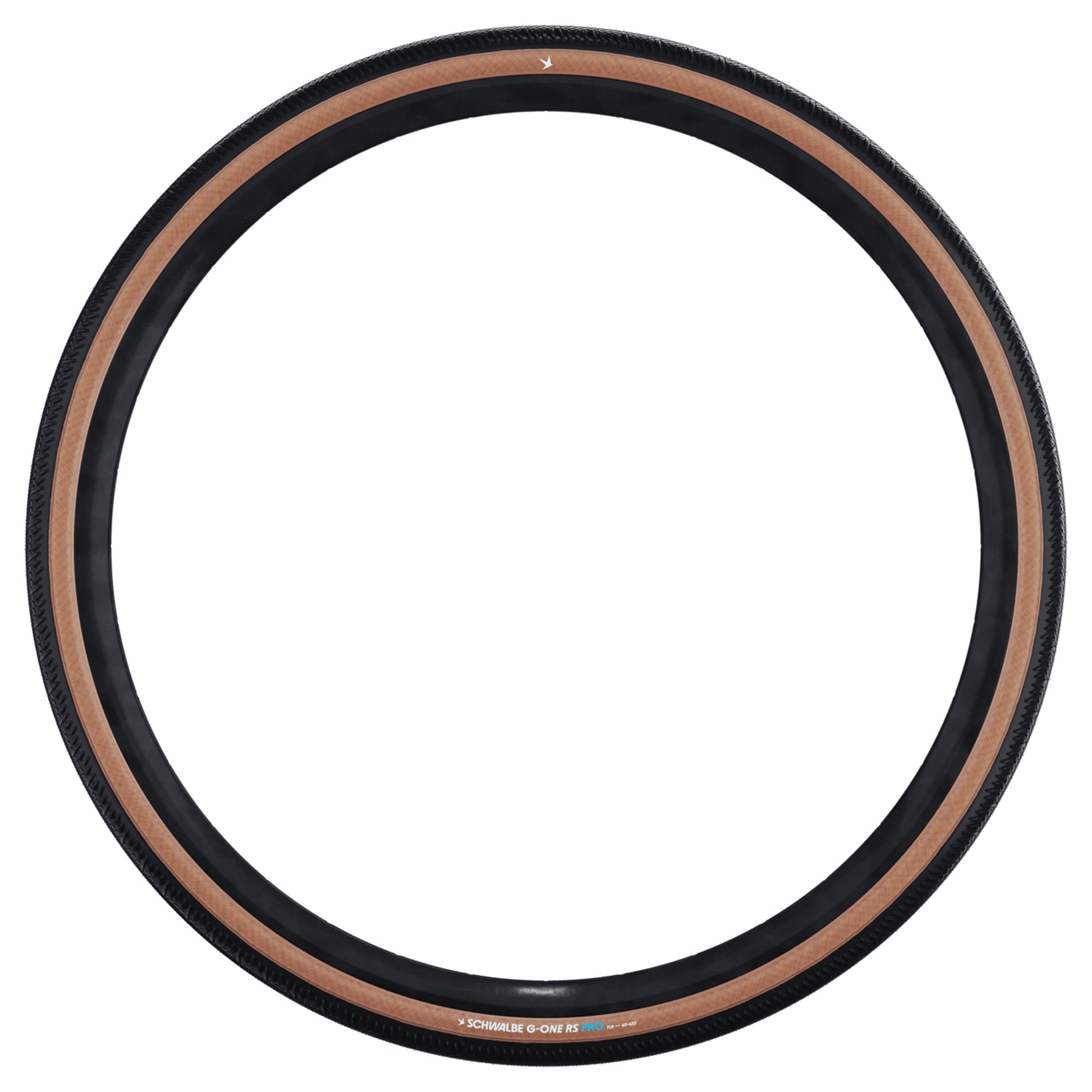 Schwalbe G-One RS PRO Tyre - 700c - 40c - Yes - Addix - Race - V-Guard - Medium - Medium Duty Protection - Folding - Tan - Image 2