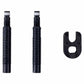 Schwalbe Tubeless Valve Extension Set - 30mm - Black - Image 1